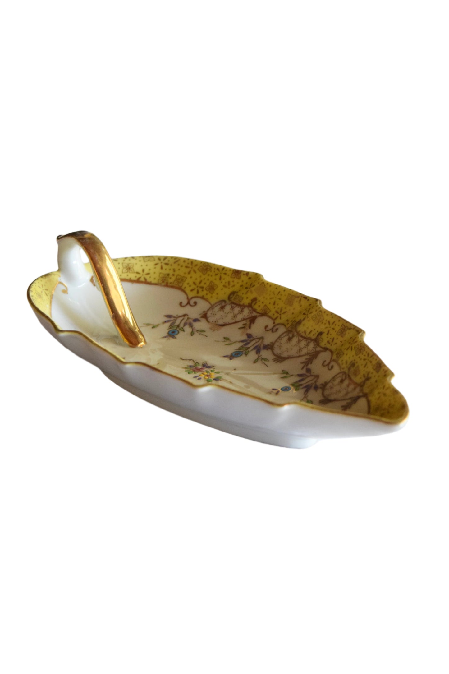Princeton China Leaf Trinket Dish