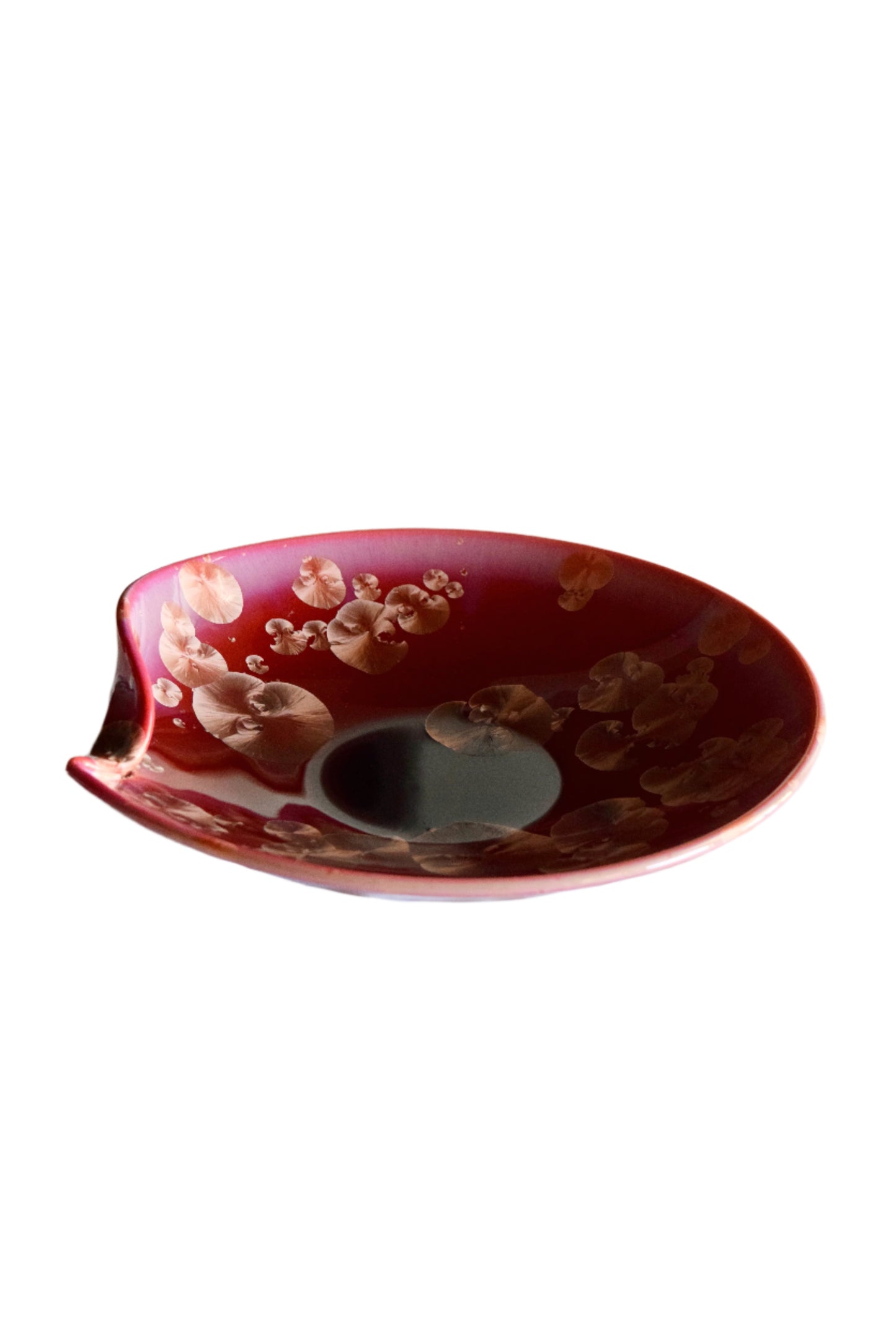 Wizard of Clay Crystalline Ceramic Plate