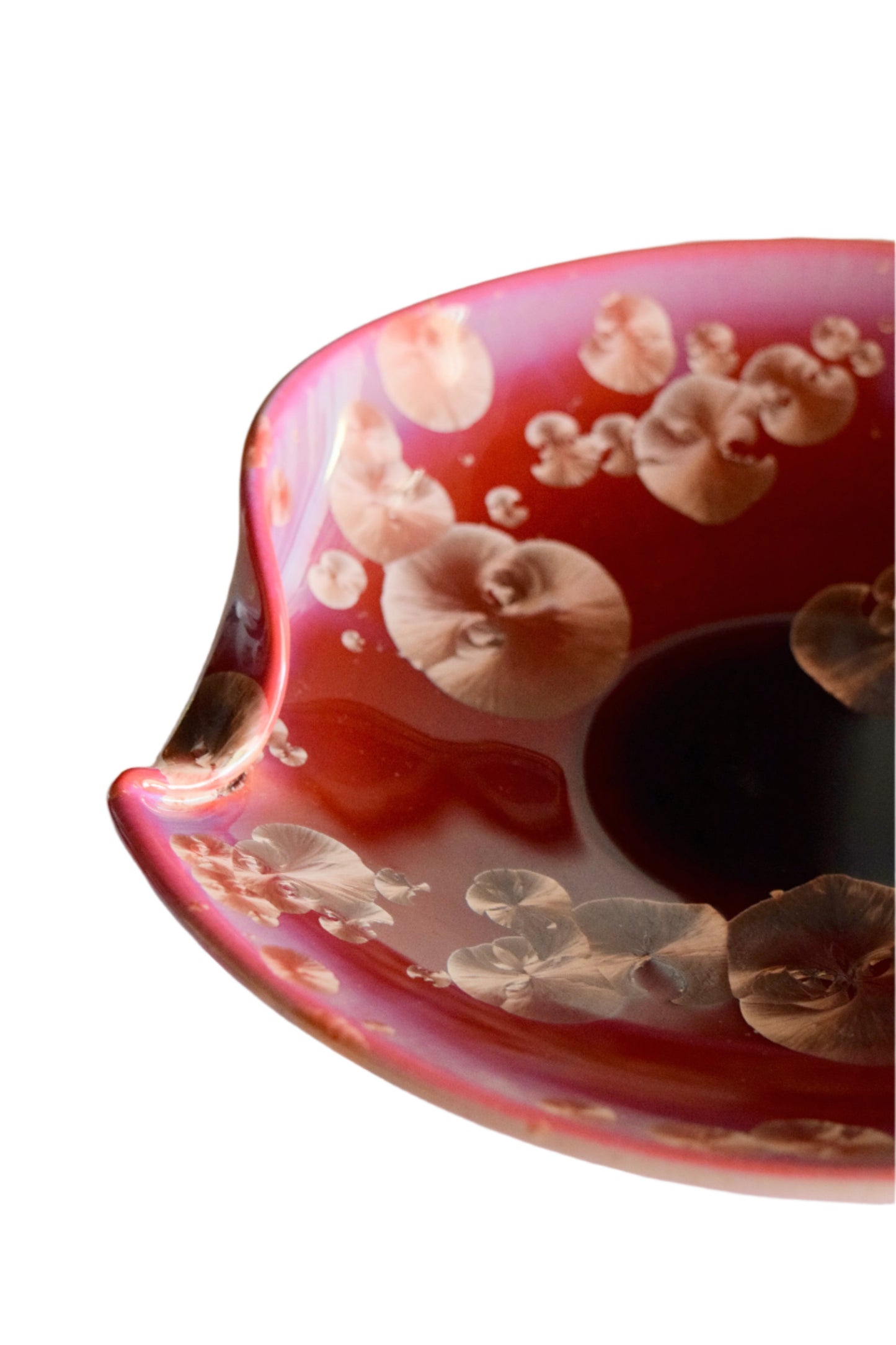 Wizard of Clay Crystalline Ceramic Plate