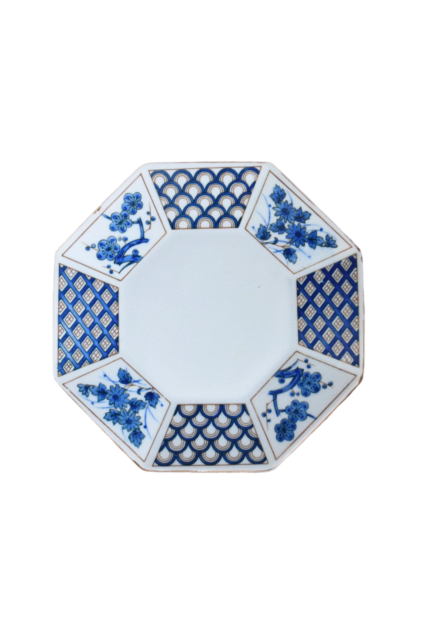 Japanese Octagon Plates (Pair)