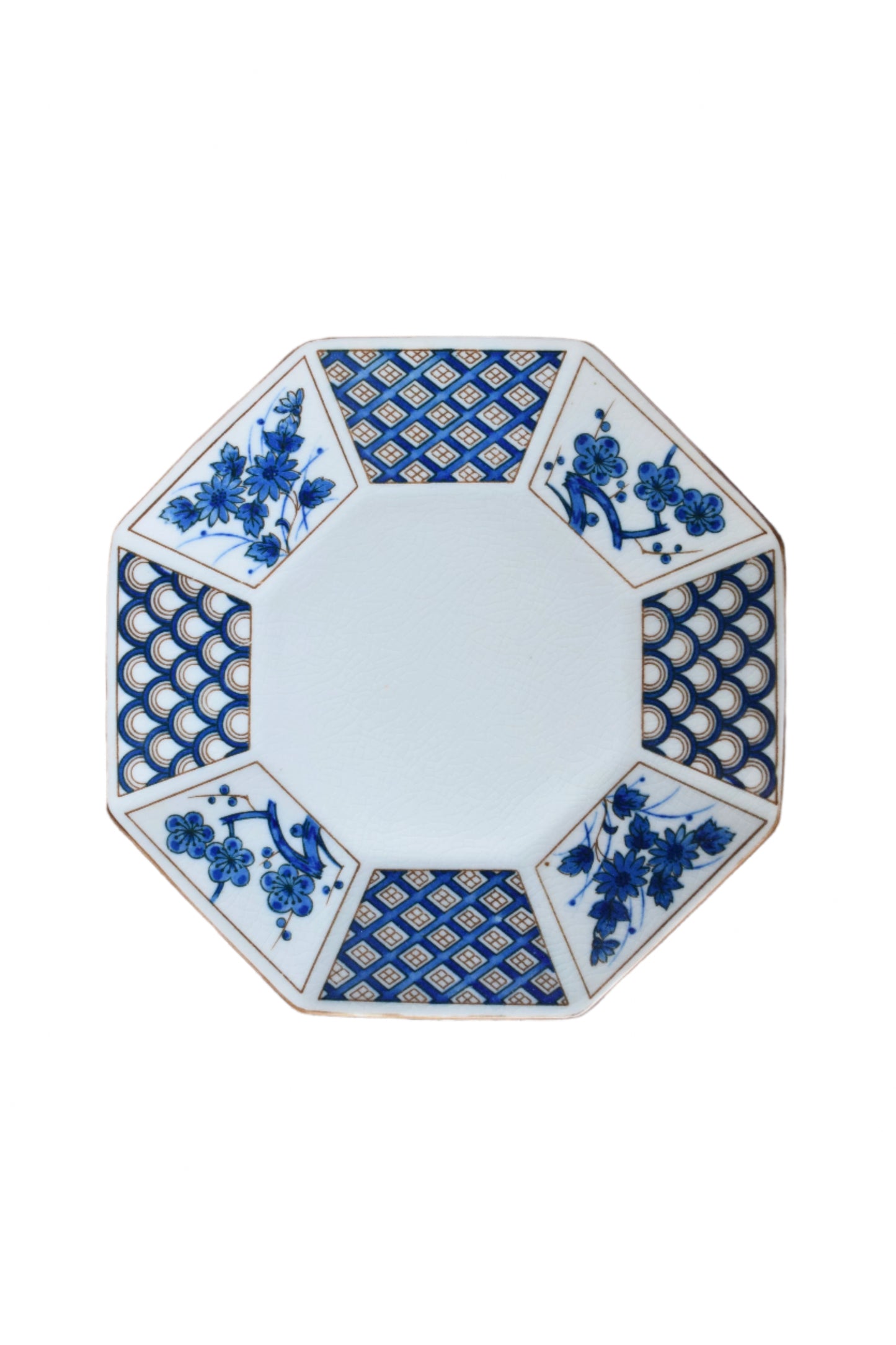 Japanese Octagon Plates (Pair)