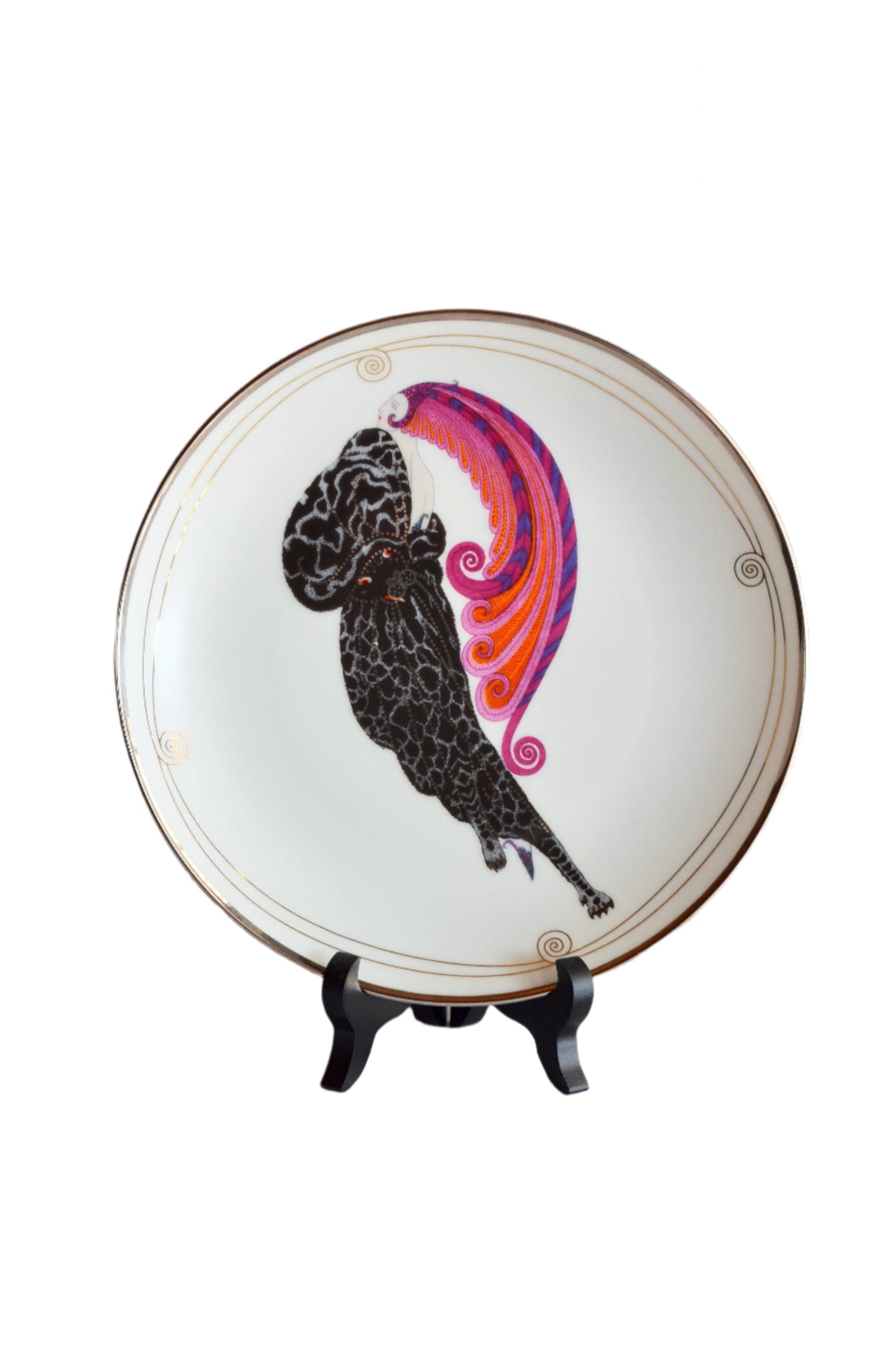 Erté "Beauty and the Beast" Limited Edition Plate