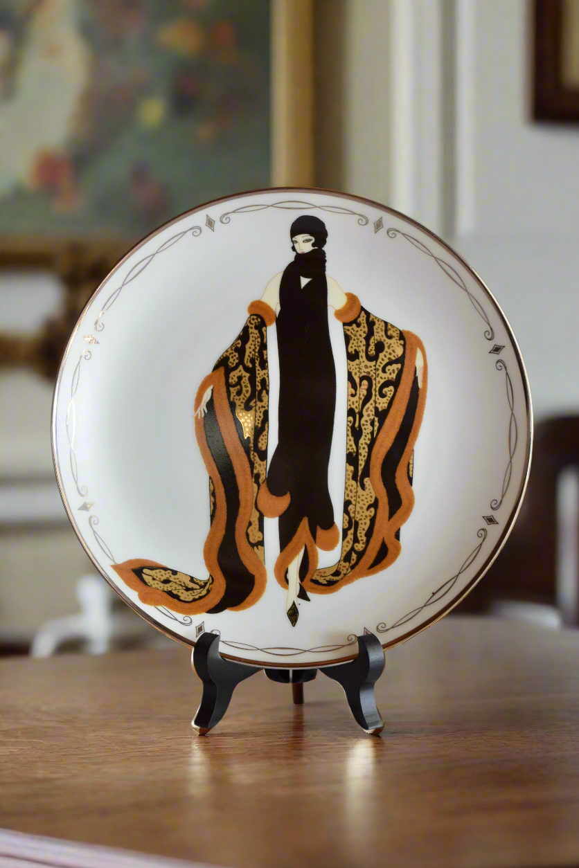 Erté "Mystic" Limited Edition Plate