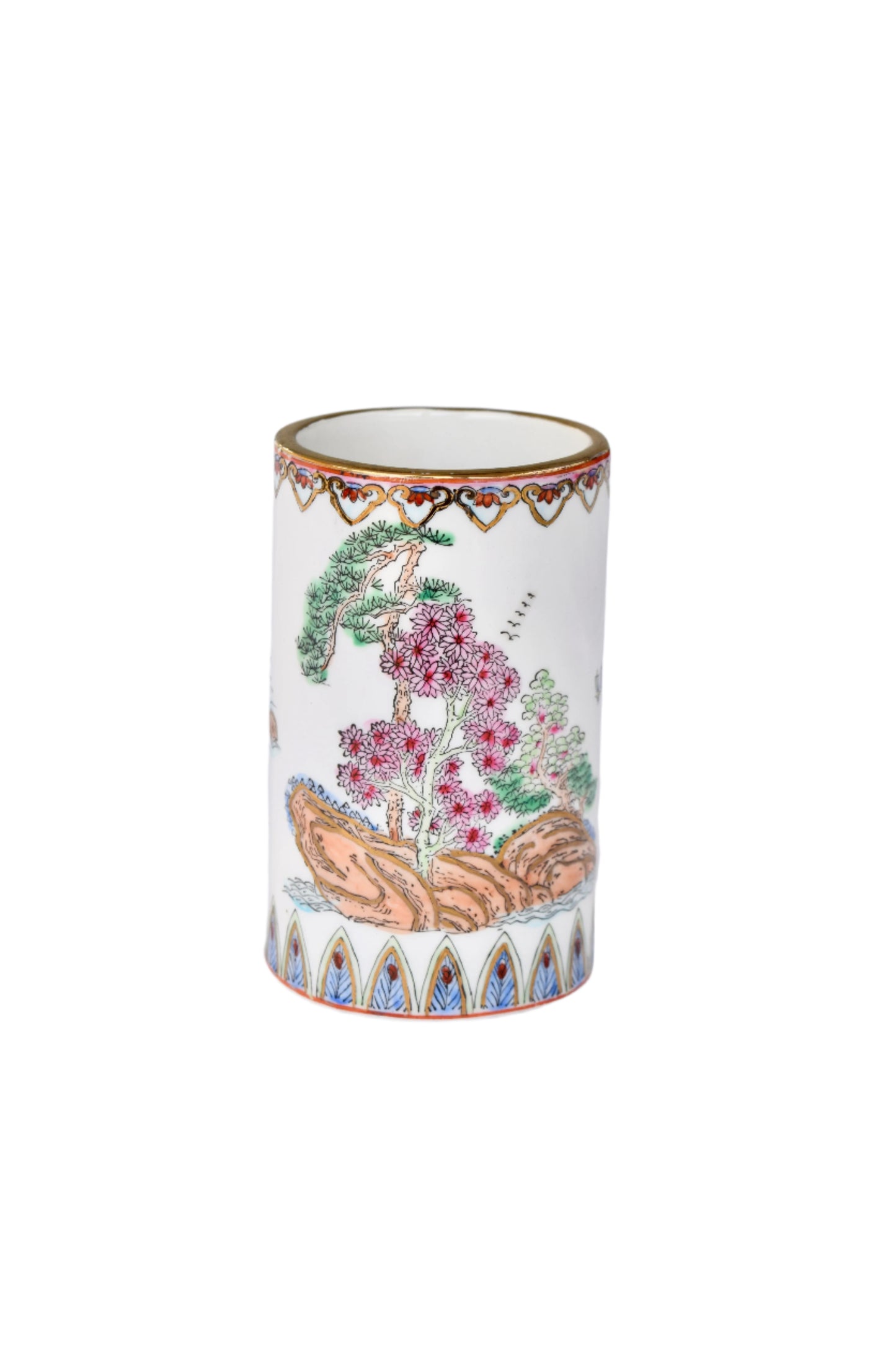 Chinese Porcelain Cylinder Vase