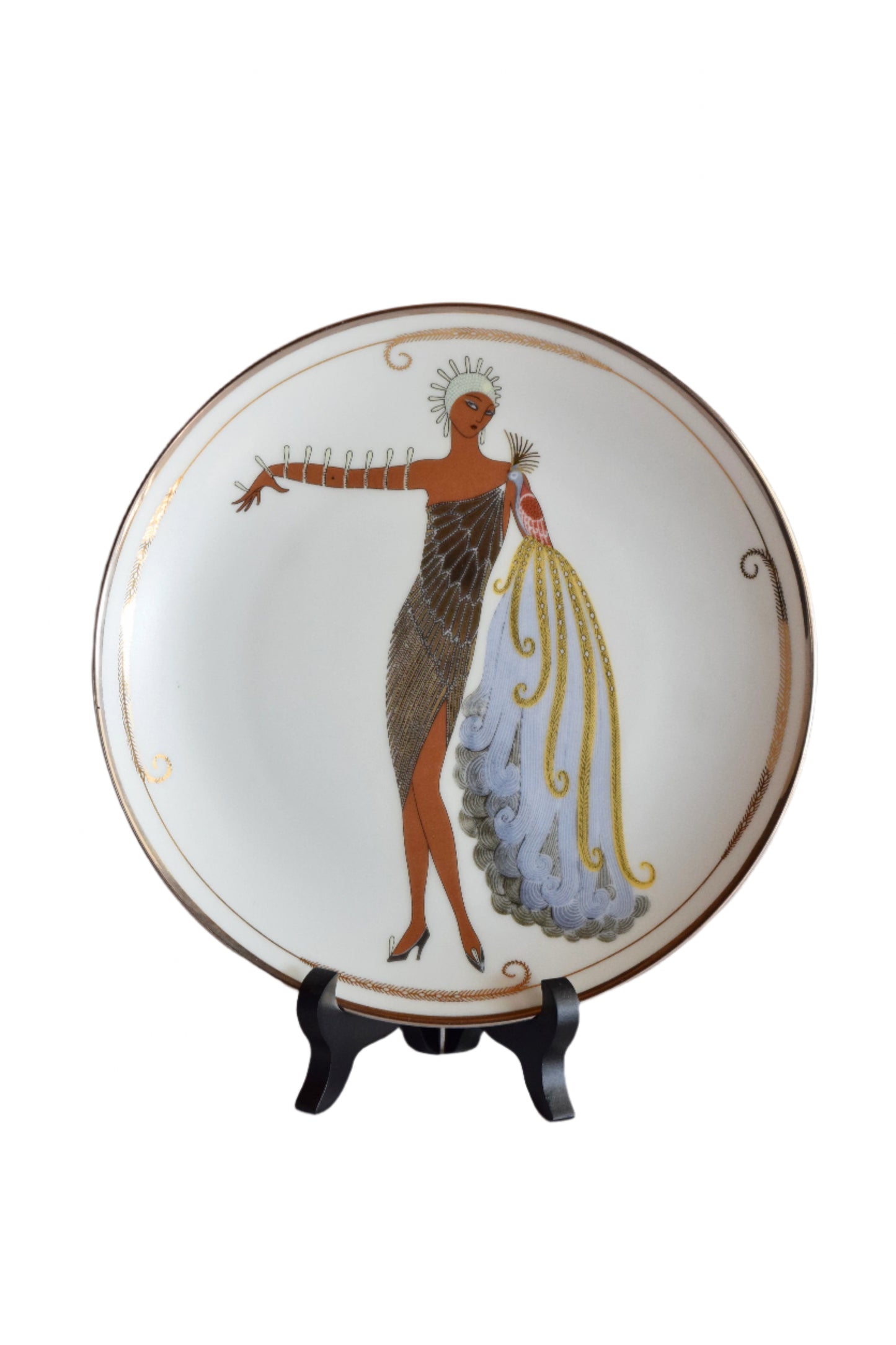 Erté "Diva II" Limited Edition Plate