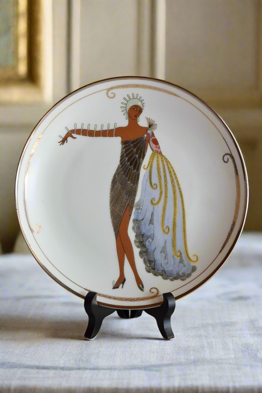 Erté "Diva II" Limited Edition Plate