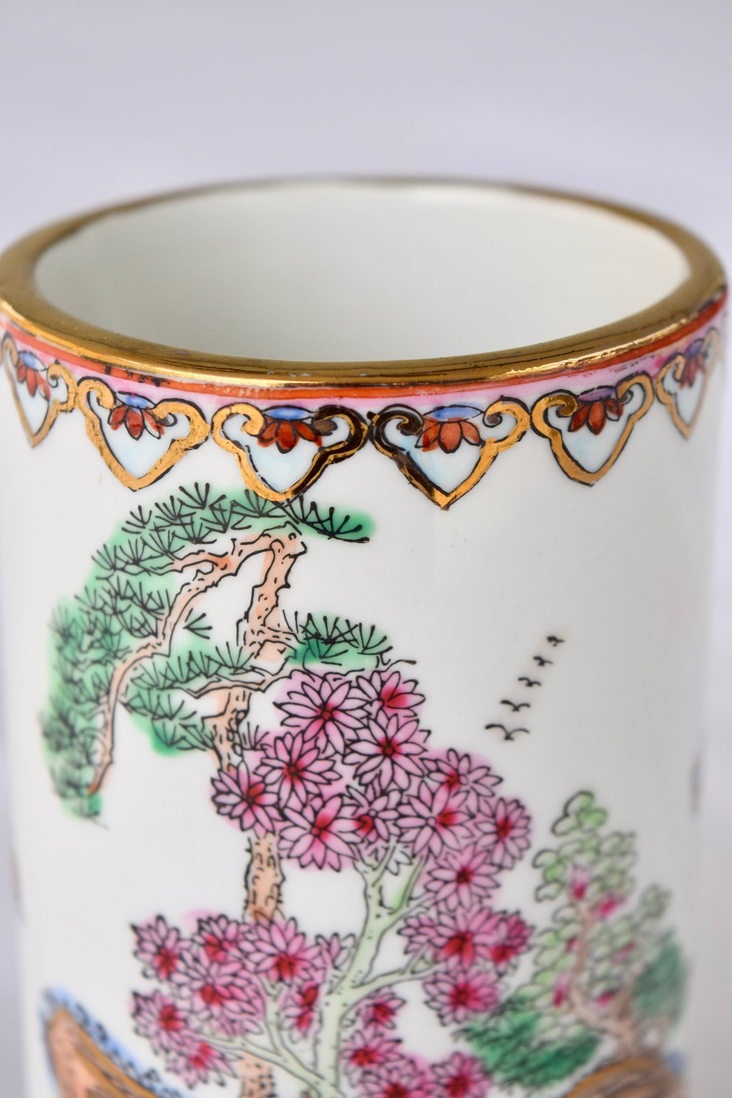 Chinese Porcelain Cylinder Vase
