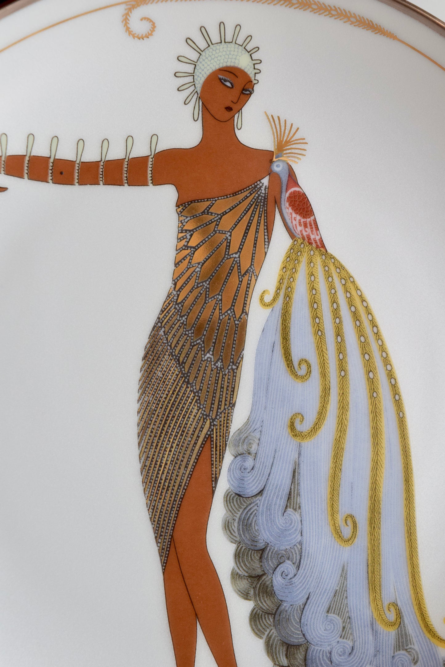 Erté "Diva II" Limited Edition Plate