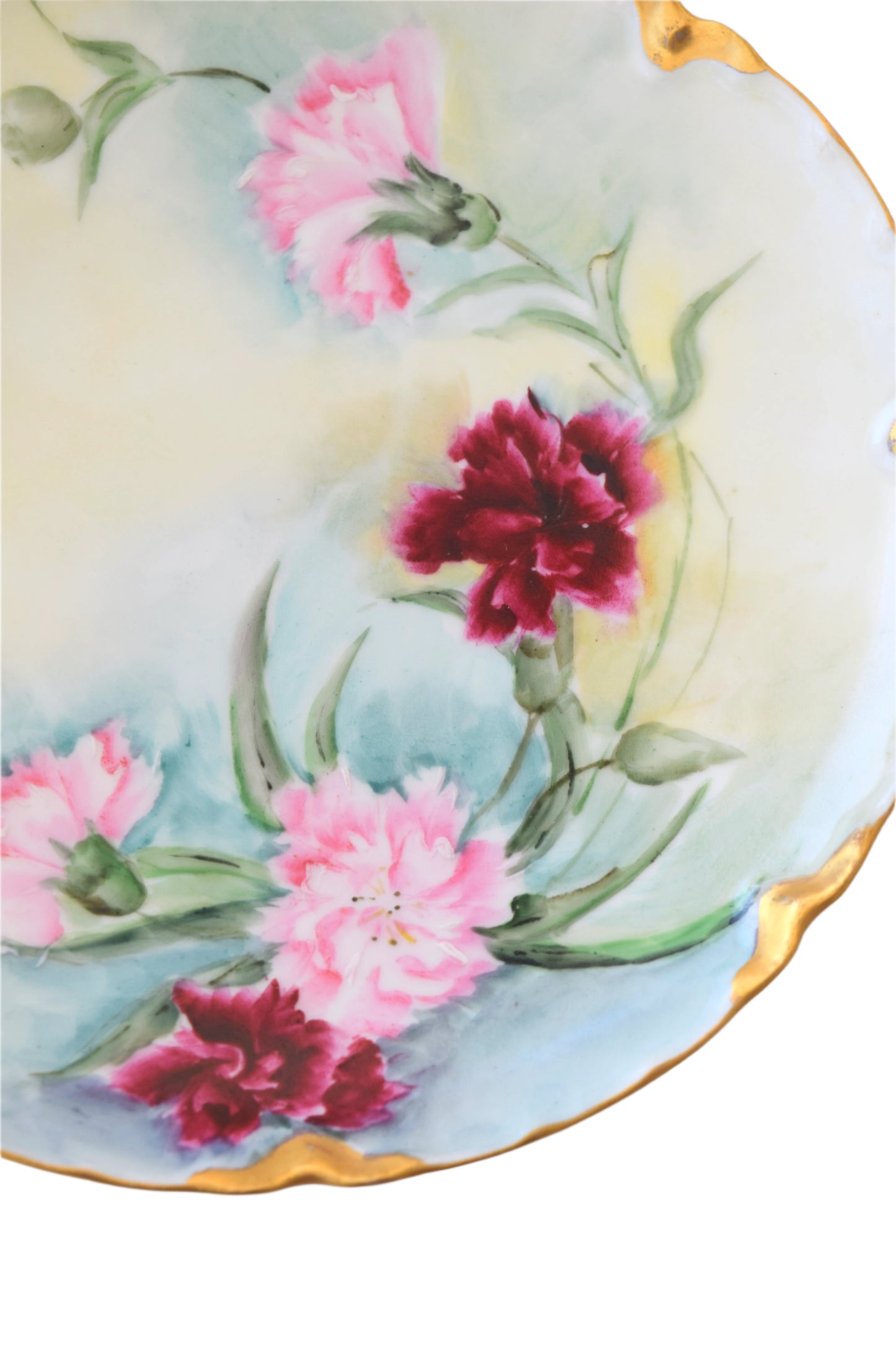 Haviland France Limoges Carnation Plate