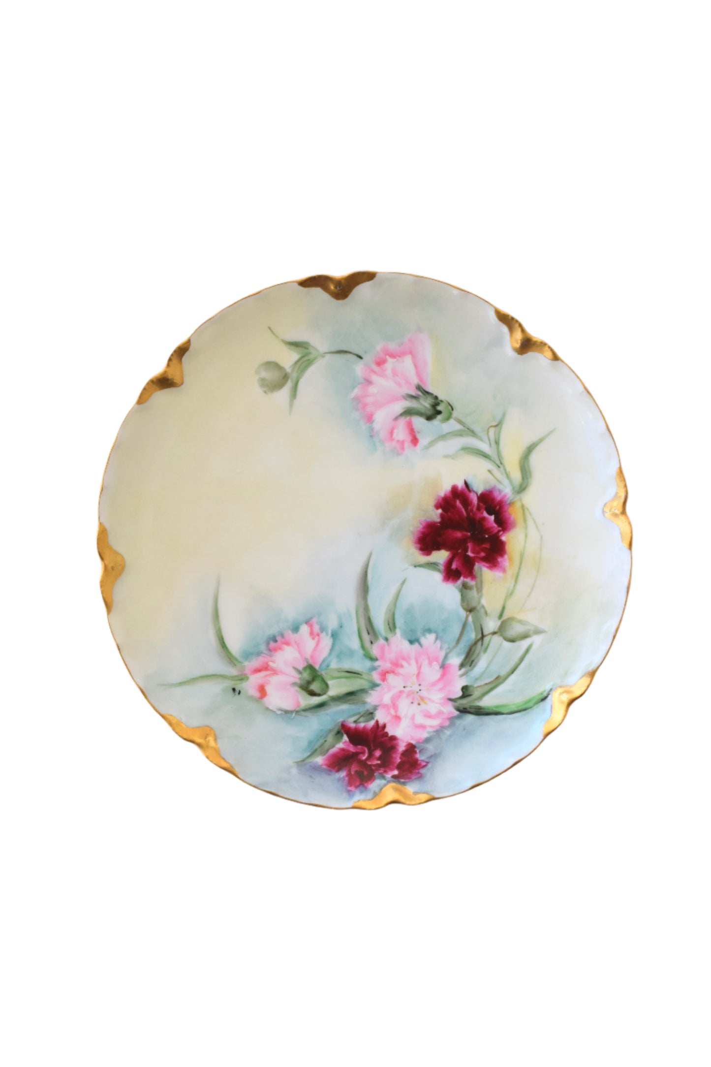 Haviland France Limoges Carnation Plate