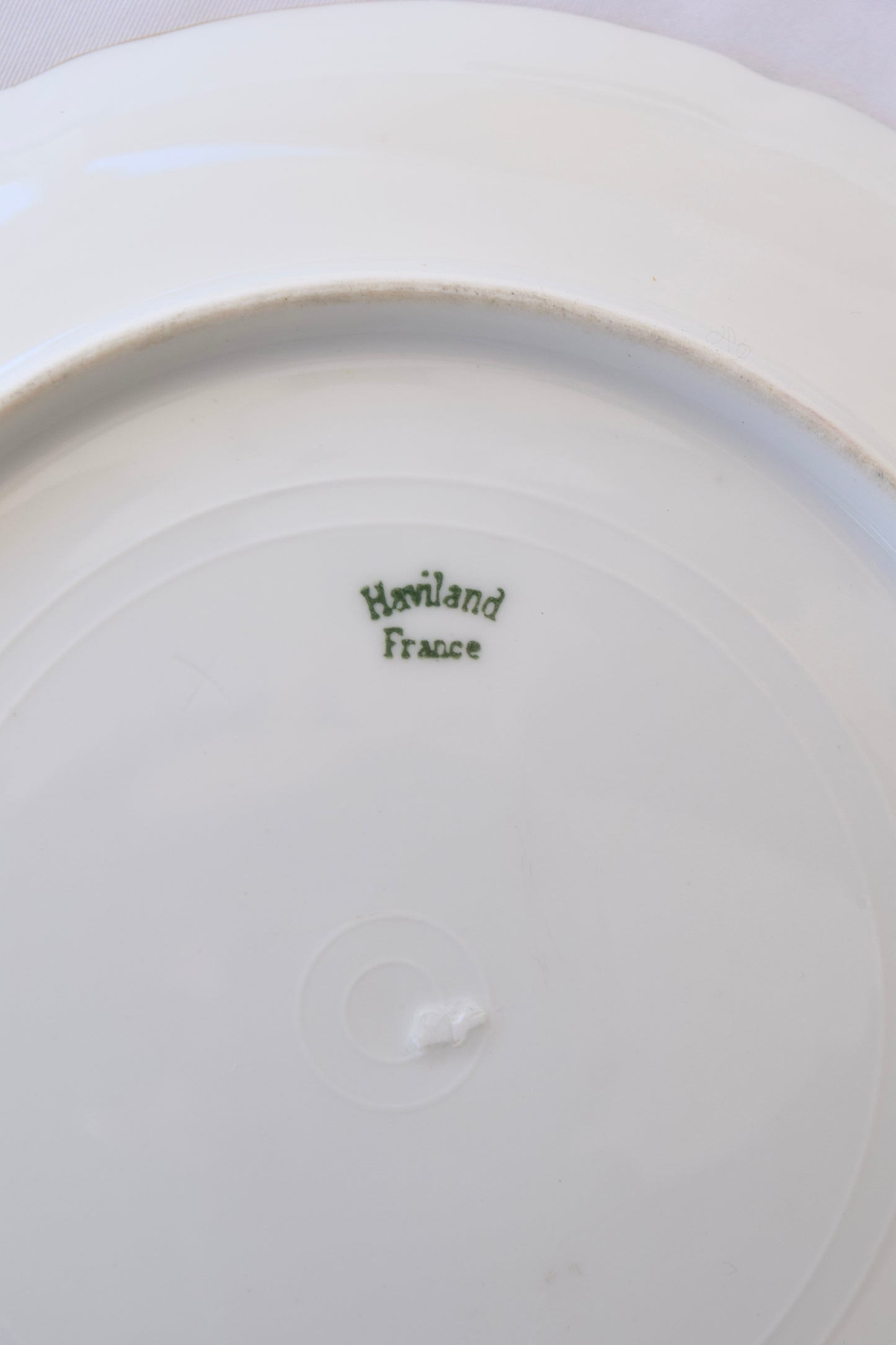 Haviland France Limoges Carnation Plate