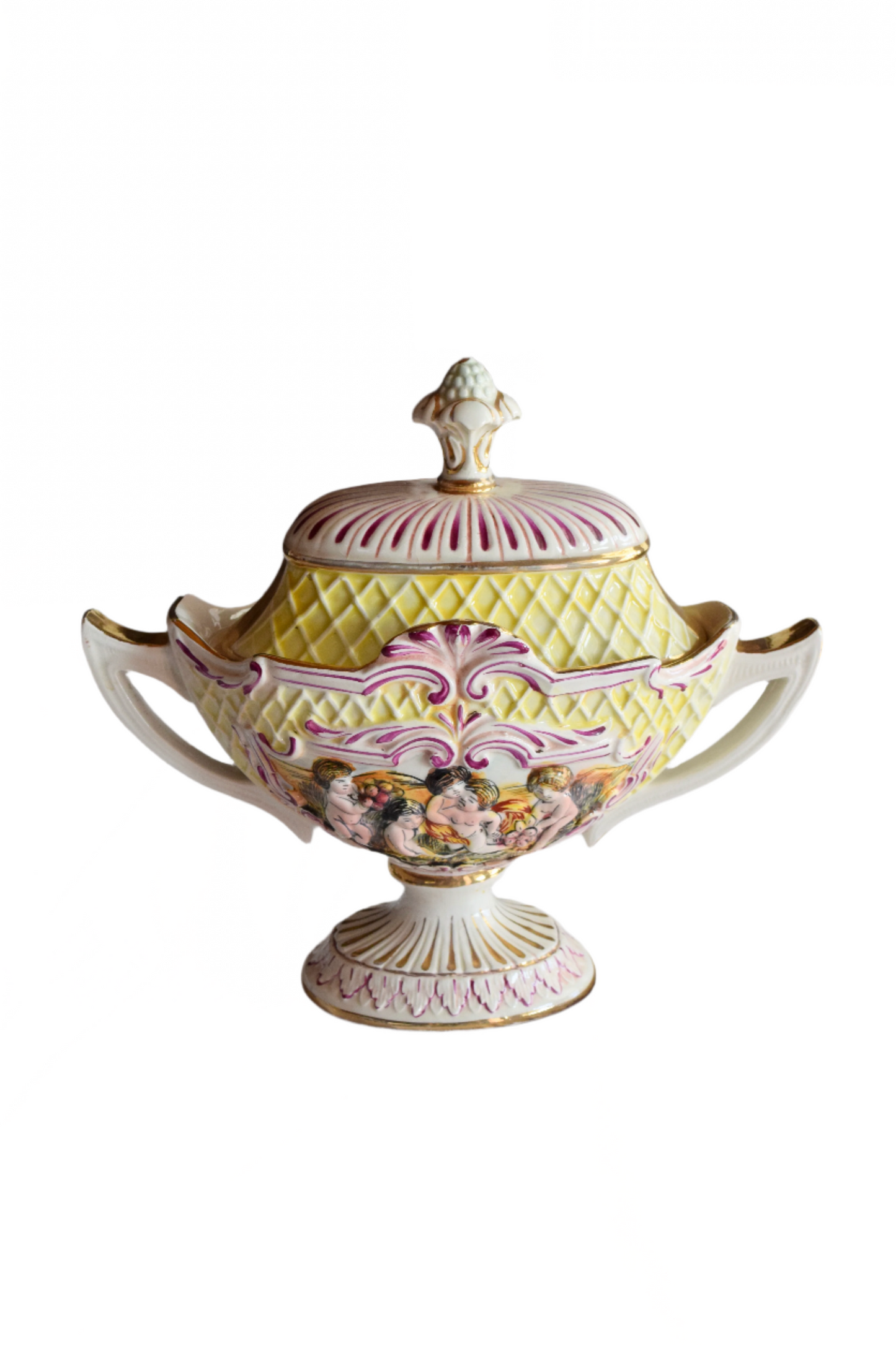 Capodimonte Porcelain Soup Tureen