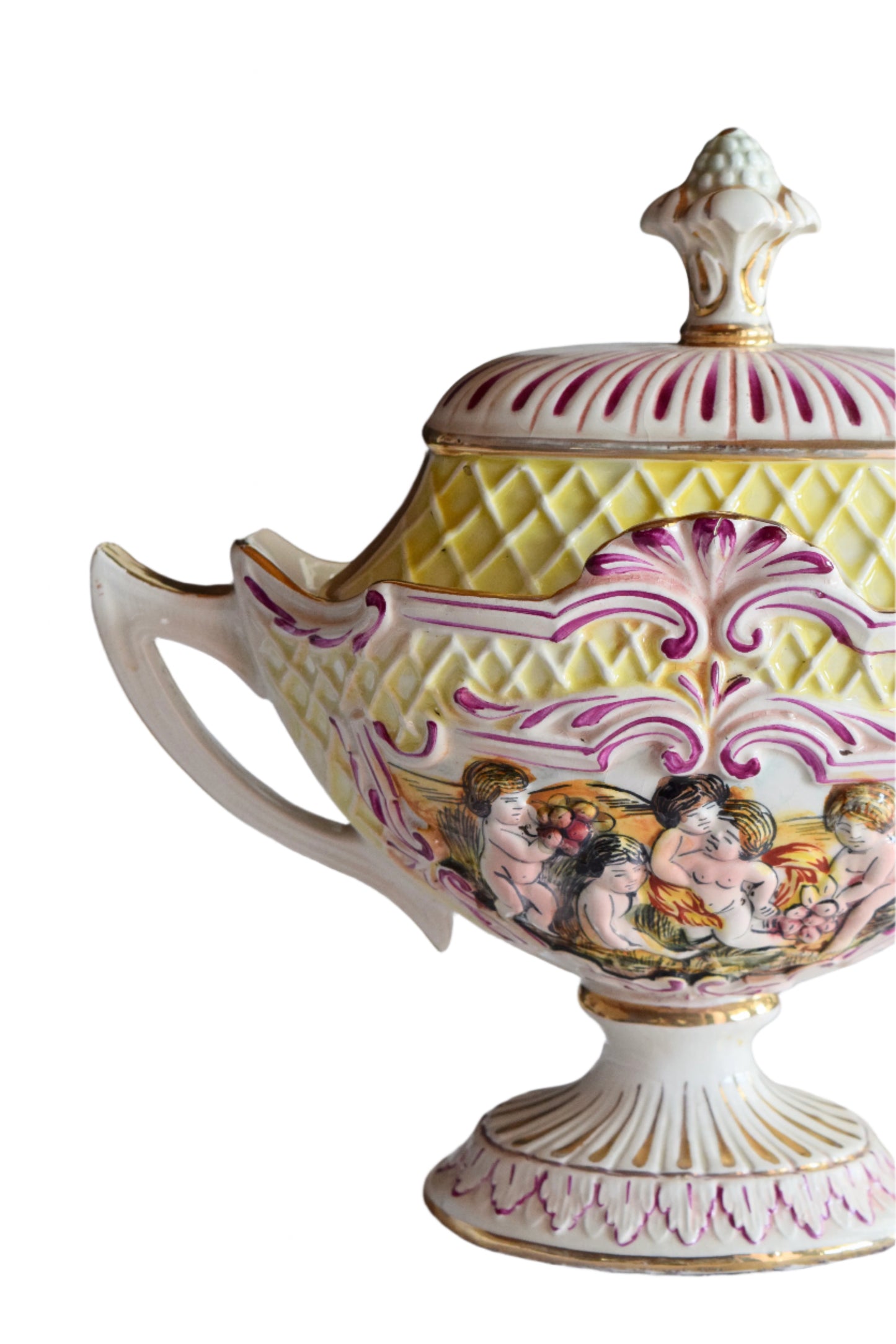 Capodimonte Porcelain Soup Tureen