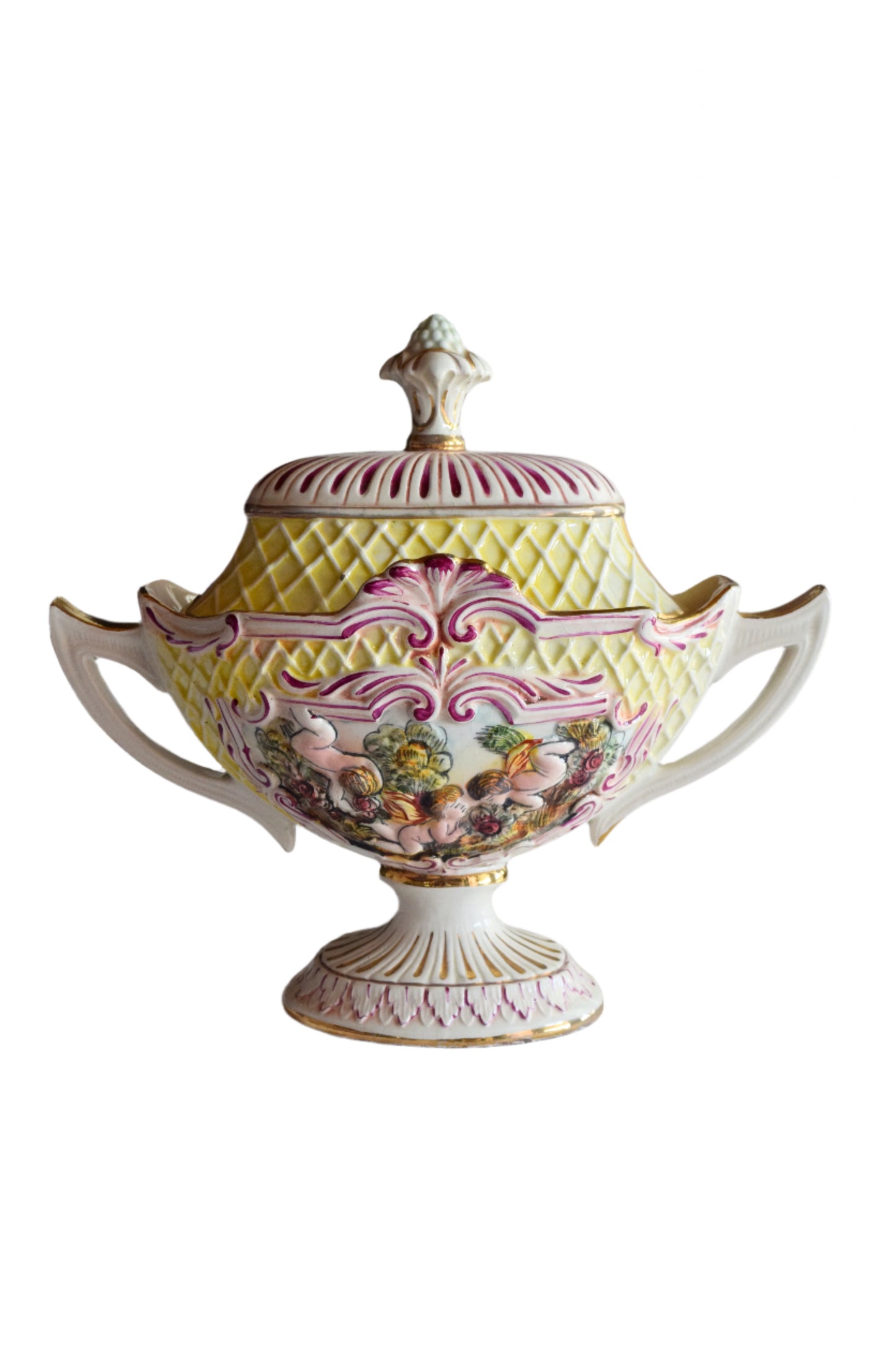 Capodimonte Porcelain Soup Tureen