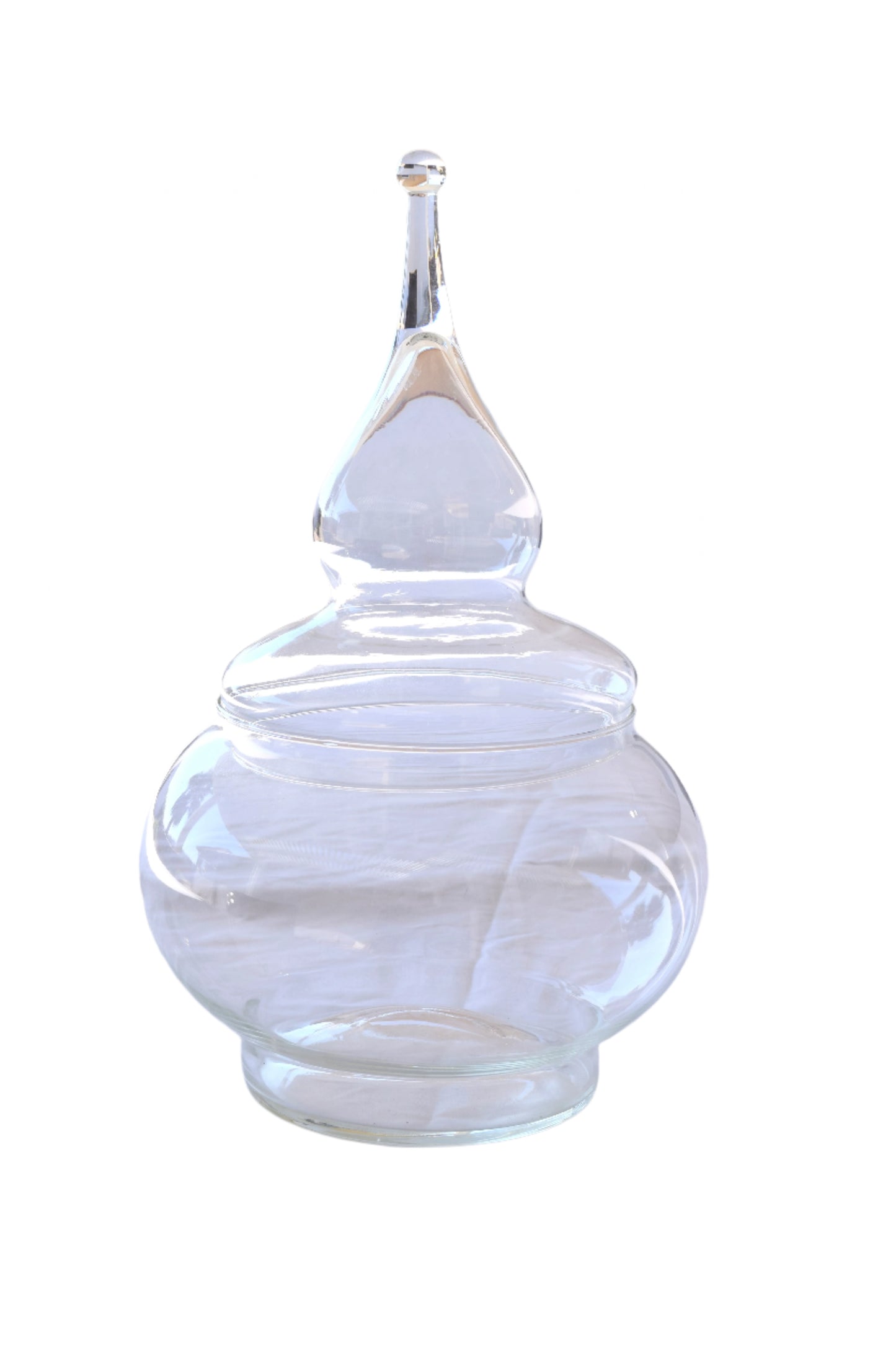Vintage Glass Apothecary Jar