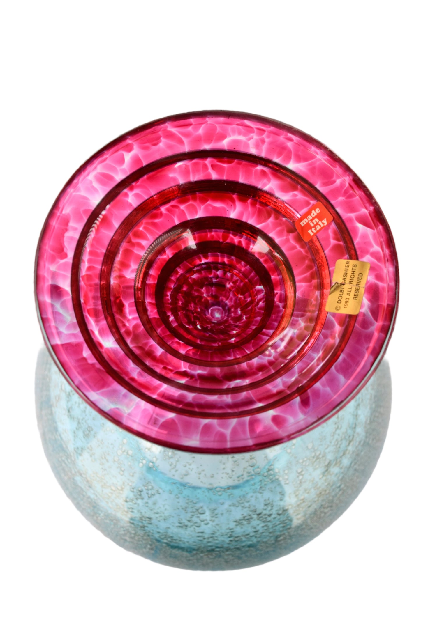 Dolbi Cashier Italian Art Glass Vase