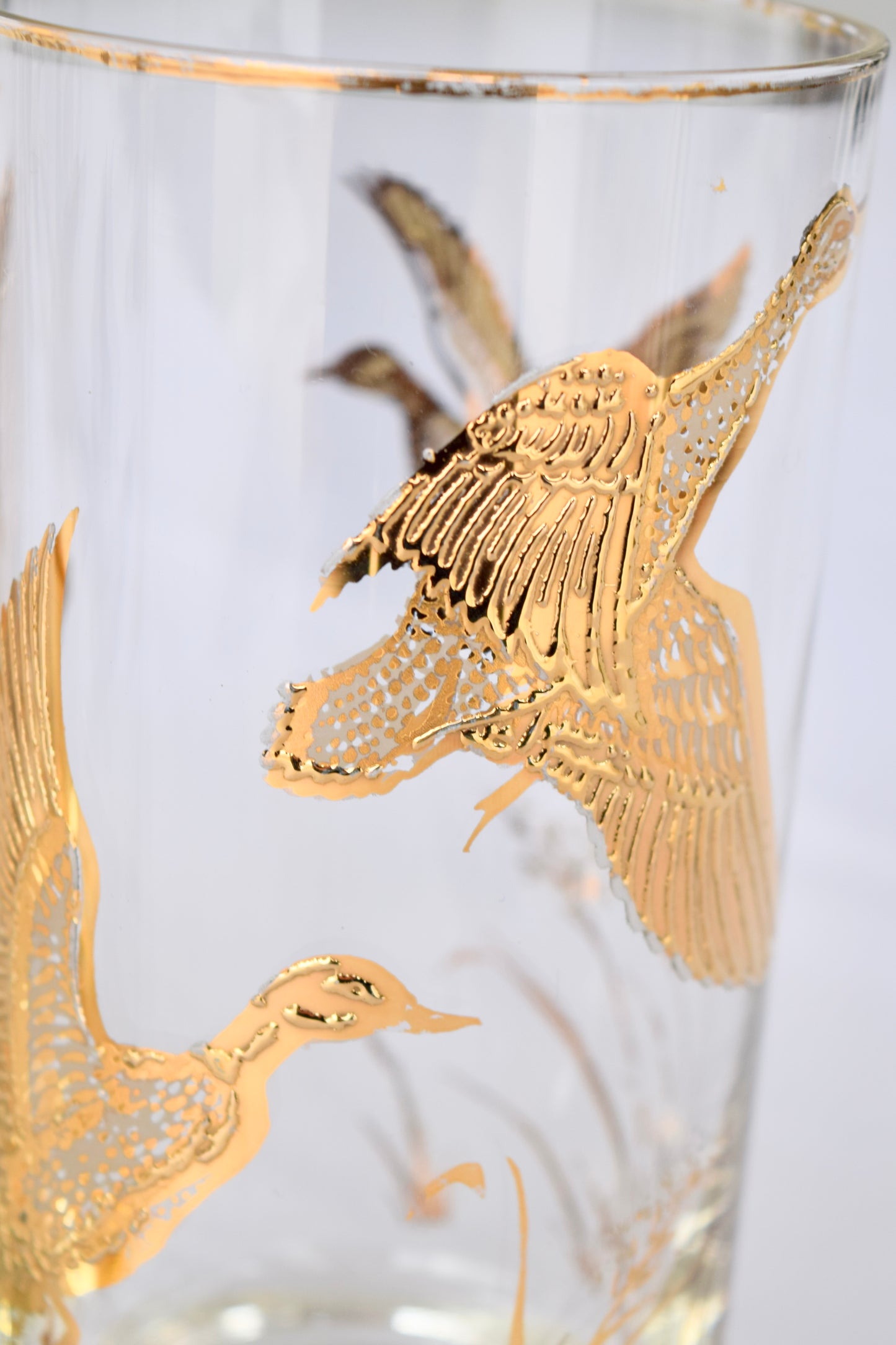 Libby Golden Mallard Highball Glasses