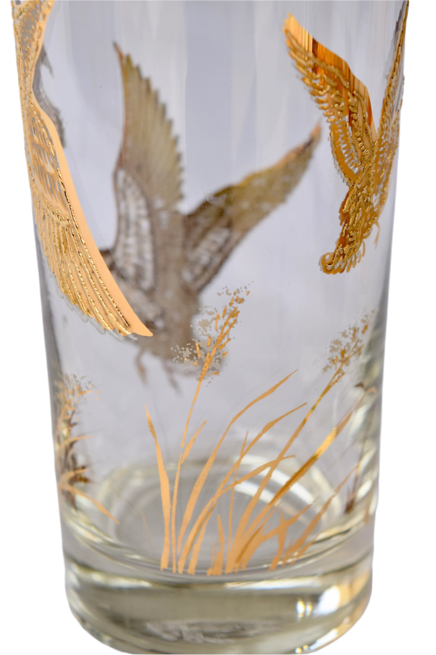 Libby Golden Mallard Highball Glasses