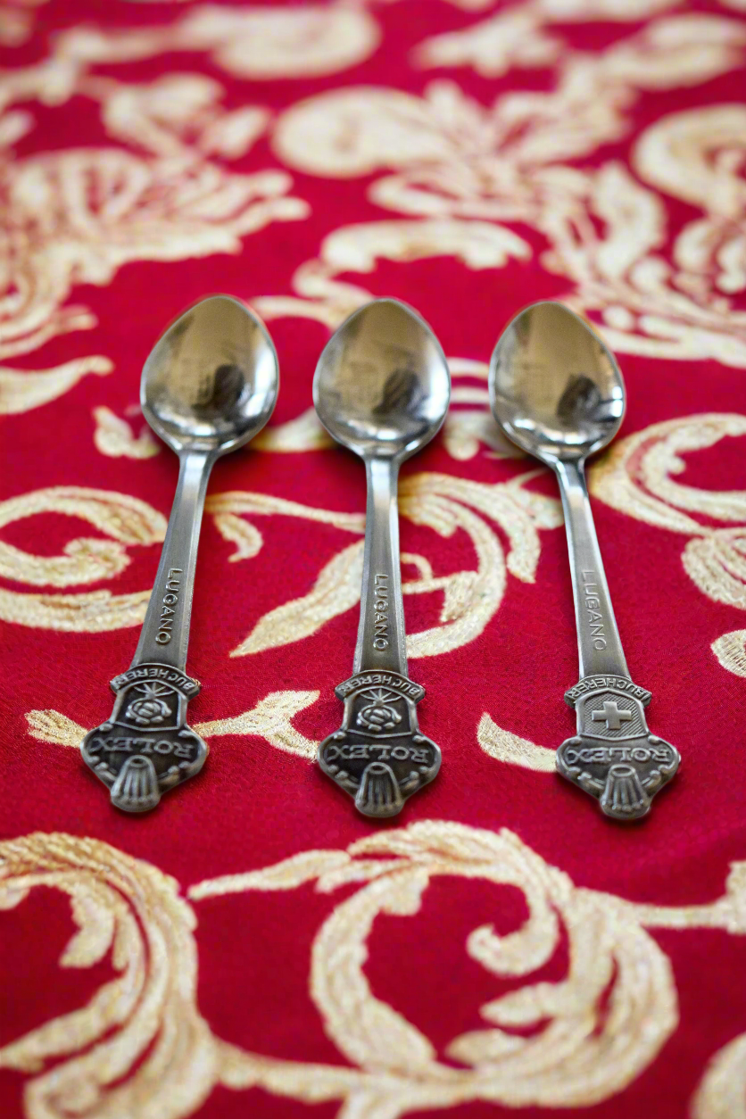 Rolex Bucherer Collector Spoons - Lugano (Set of 3)