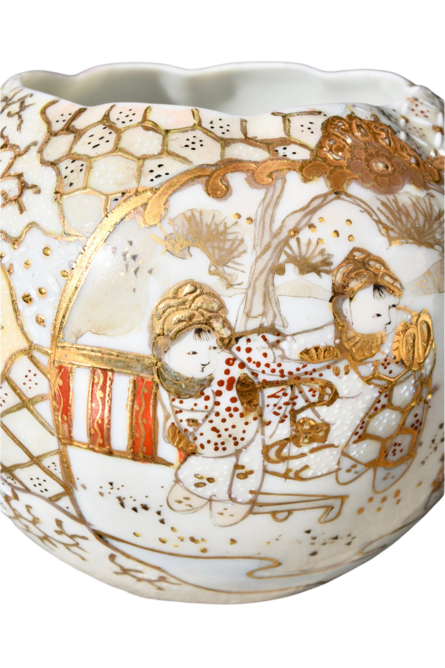 Japanese Satsuma-Style Porcelain Vase