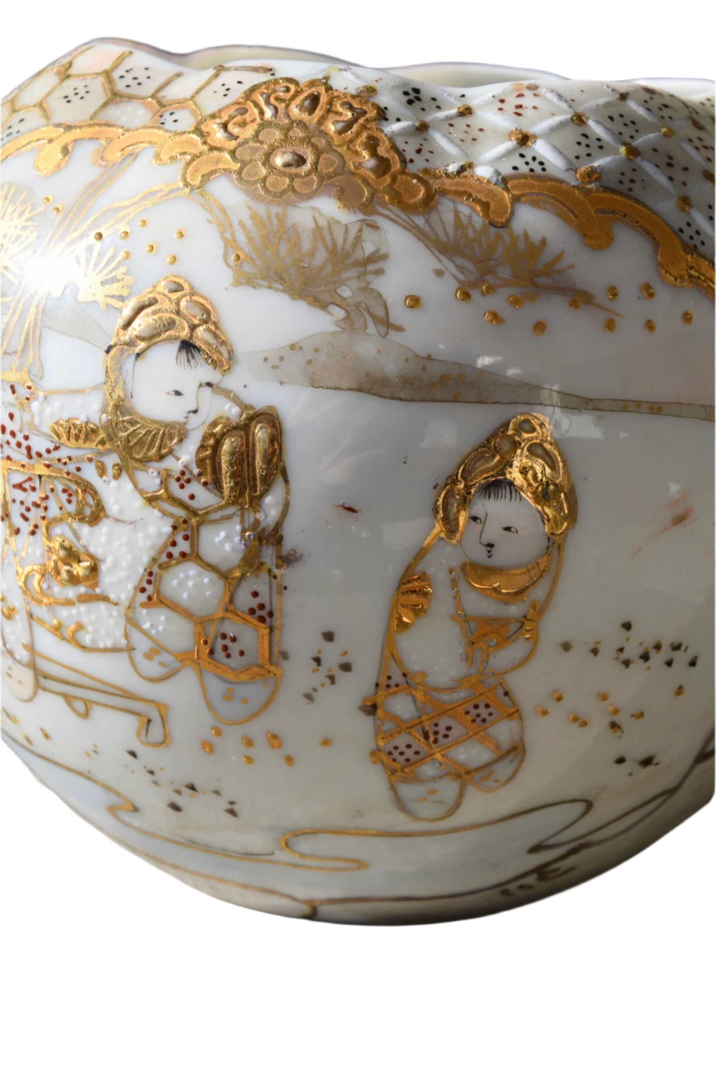 Japanese Satsuma-Style Porcelain Vase
