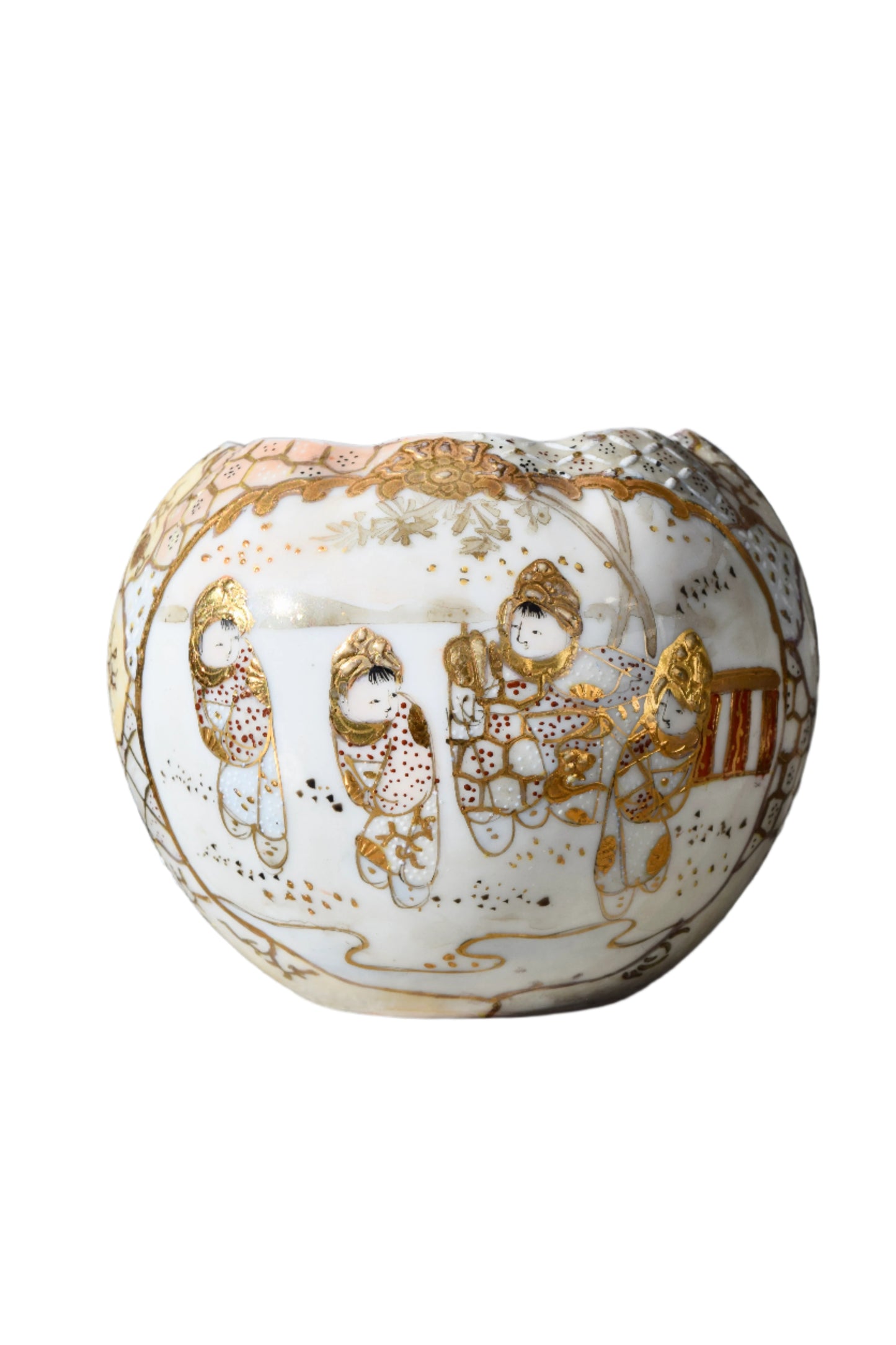 Japanese Satsuma-Style Porcelain Vase