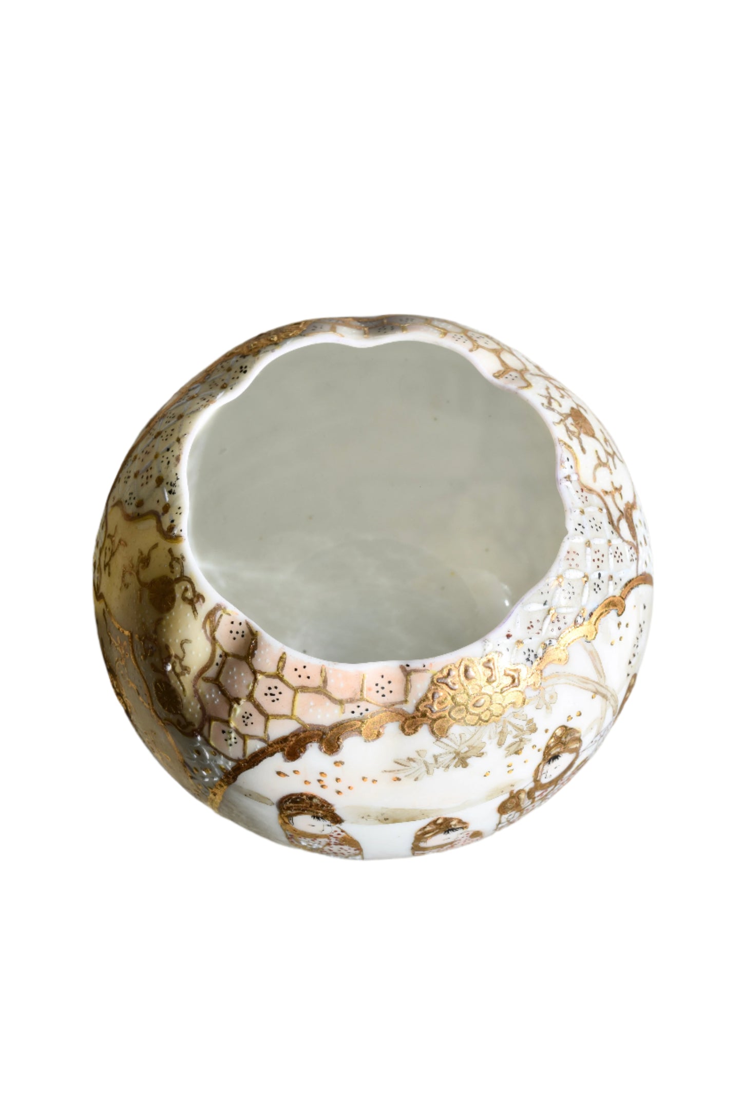 Japanese Satsuma-Style Porcelain Vase