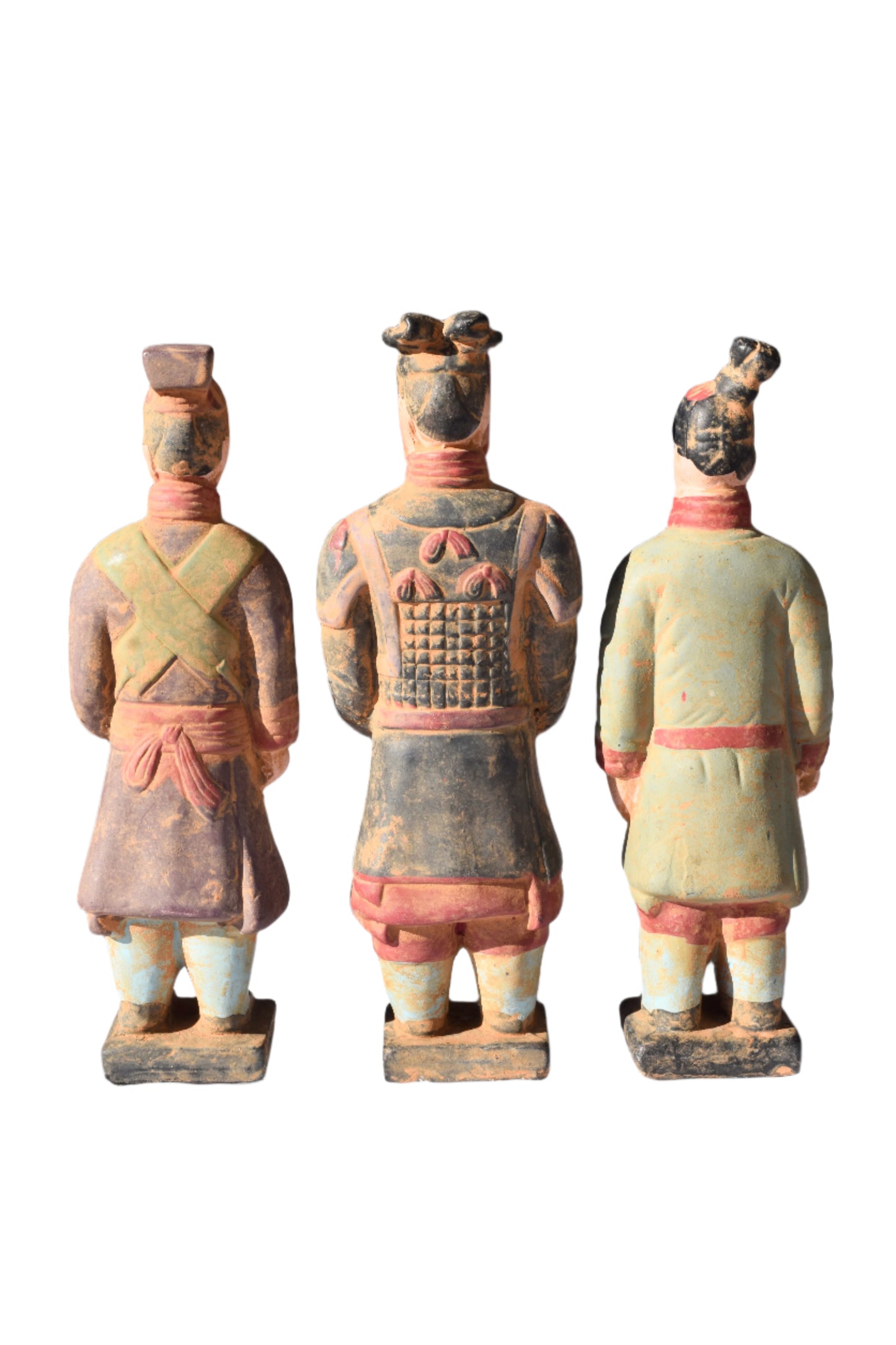 Chinese Terracotta Warrior Decorative Figures (Set of 3)