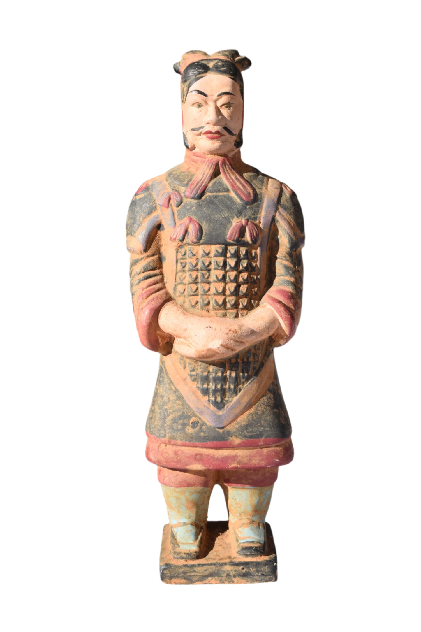 Chinese Terracotta Warrior Decorative Figures (Set of 3)