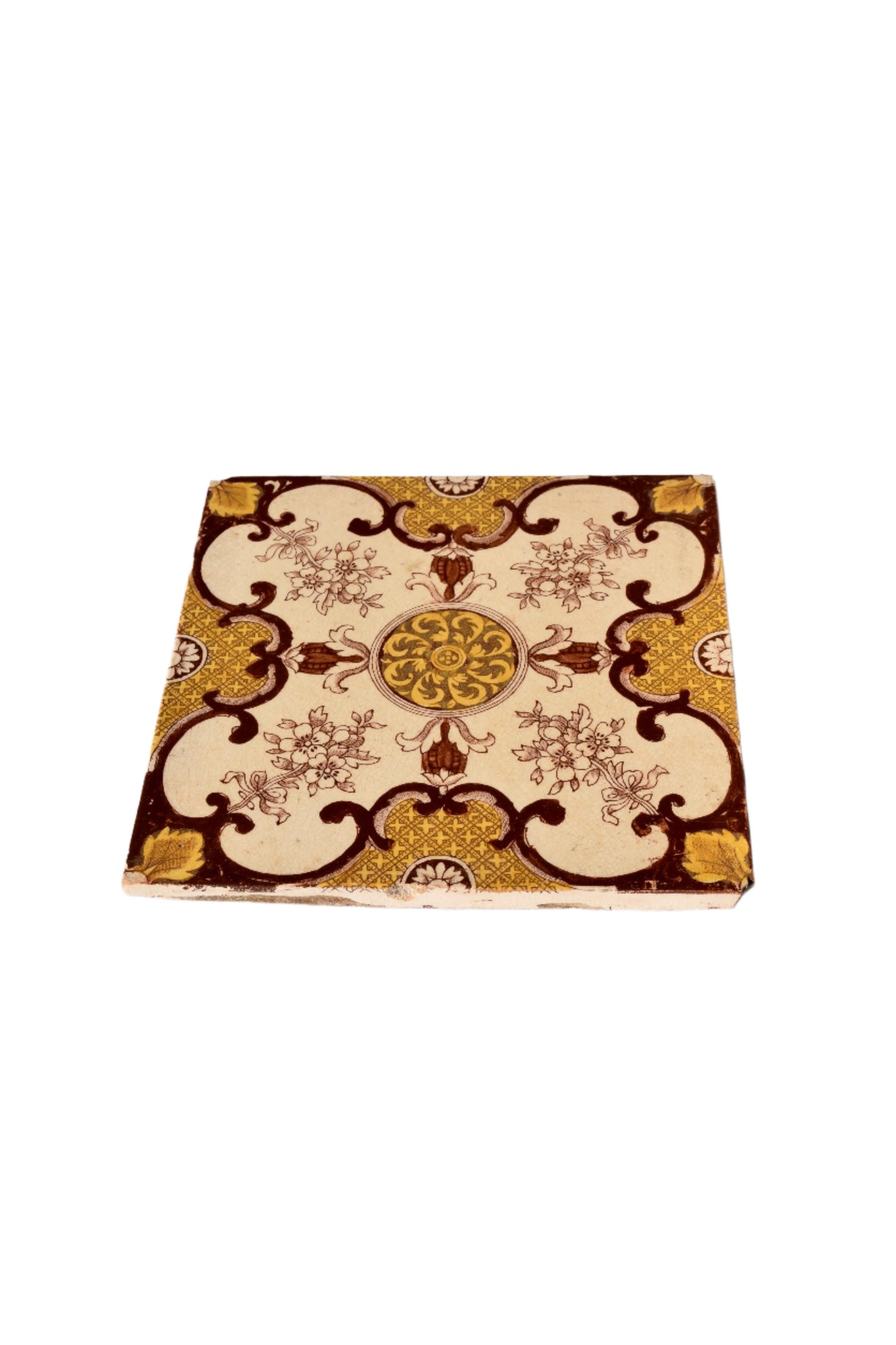 Minton Victorian Transfer-Printed Tile