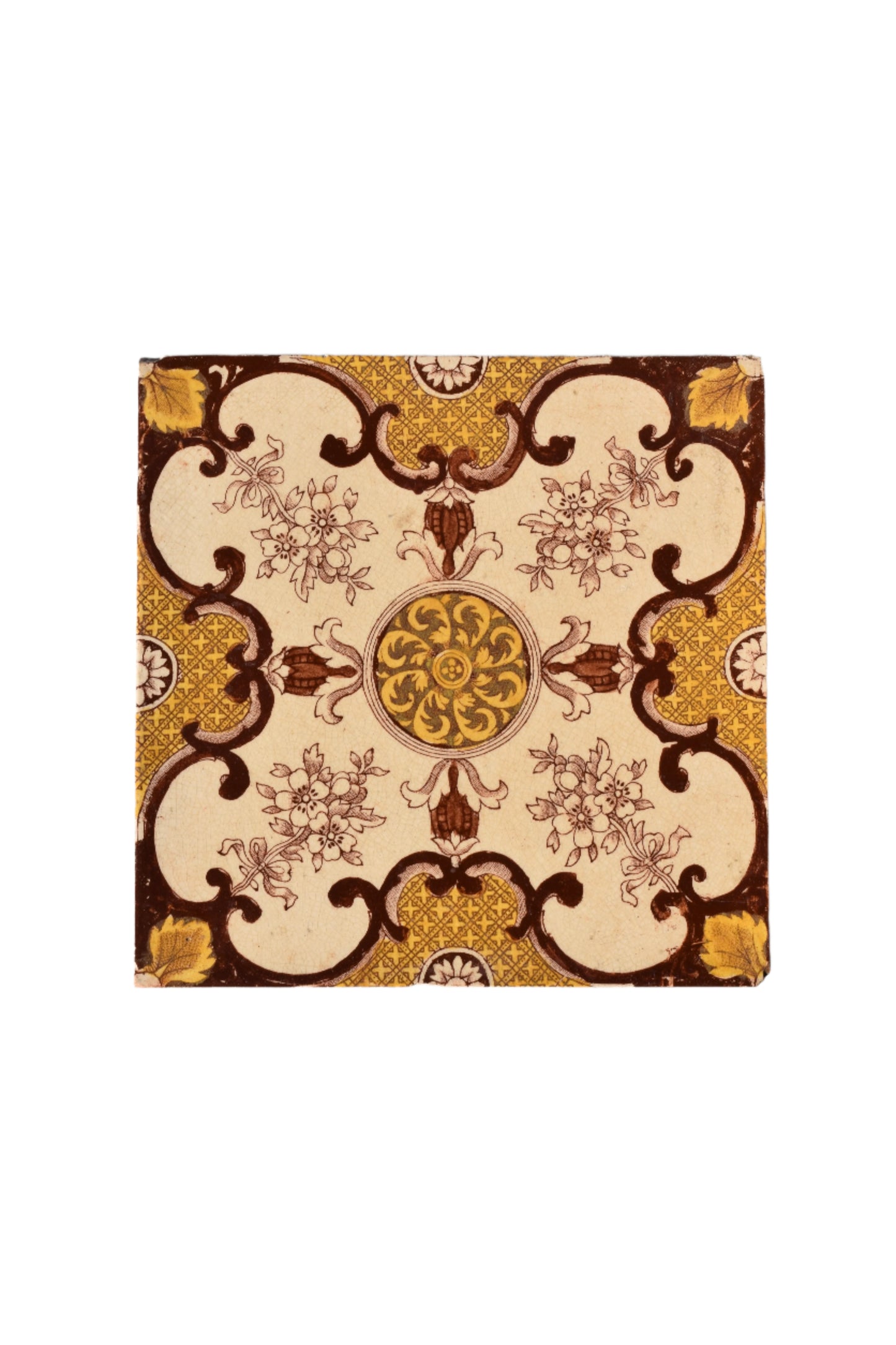 Minton Victorian Transfer-Printed Tile