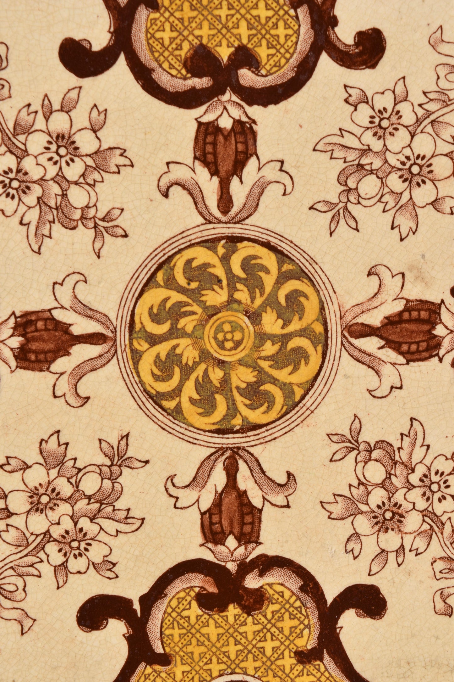 Minton Victorian Transfer-Printed Tile