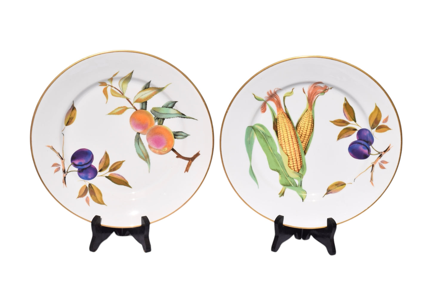 Royal Worcester Evesham Porcelain Plate Set