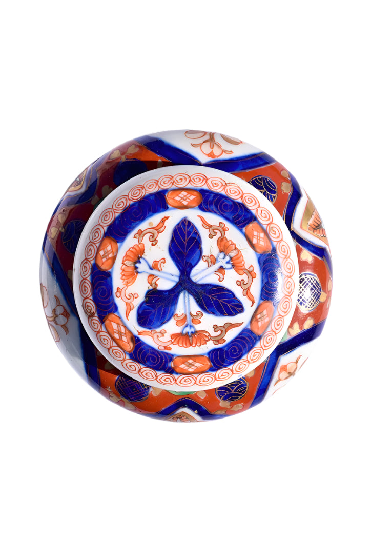 Japanese Imari Porcelain Lidded Box