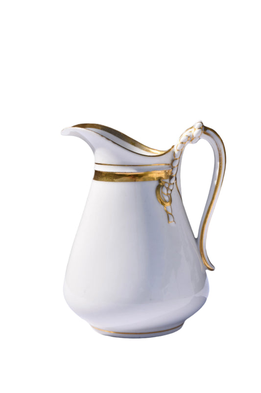 Charles Field Haviland Gilded Porcelain Creamer
