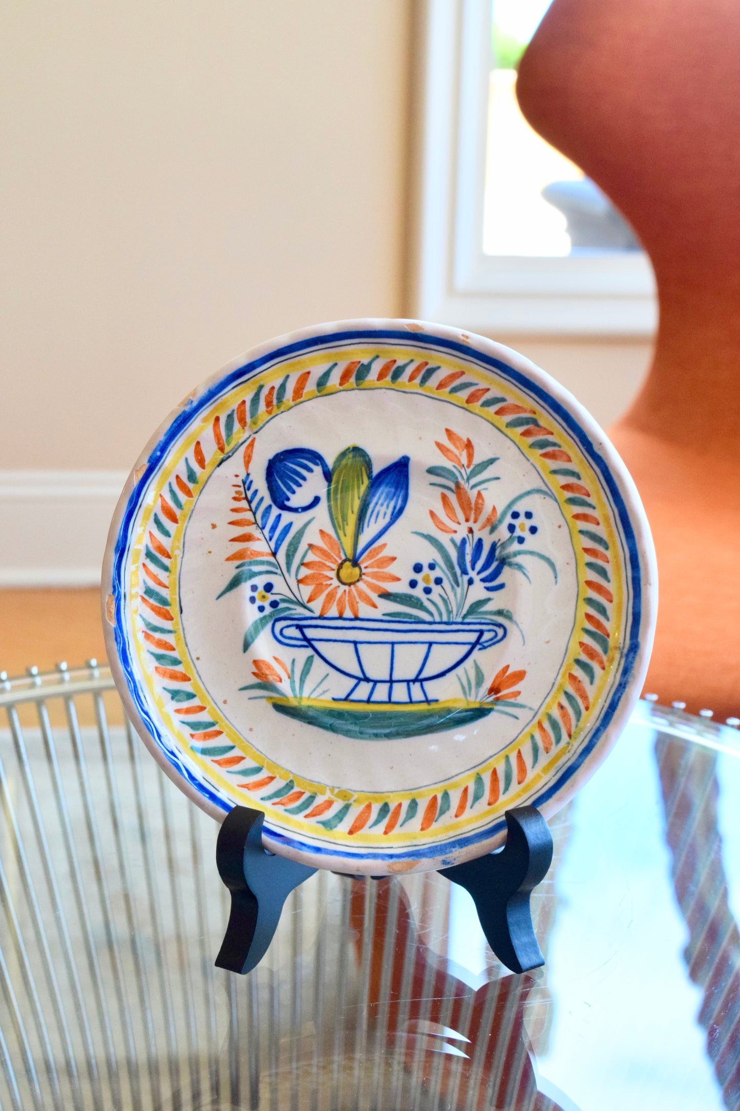 Henriot Quimper Ceramic Plate