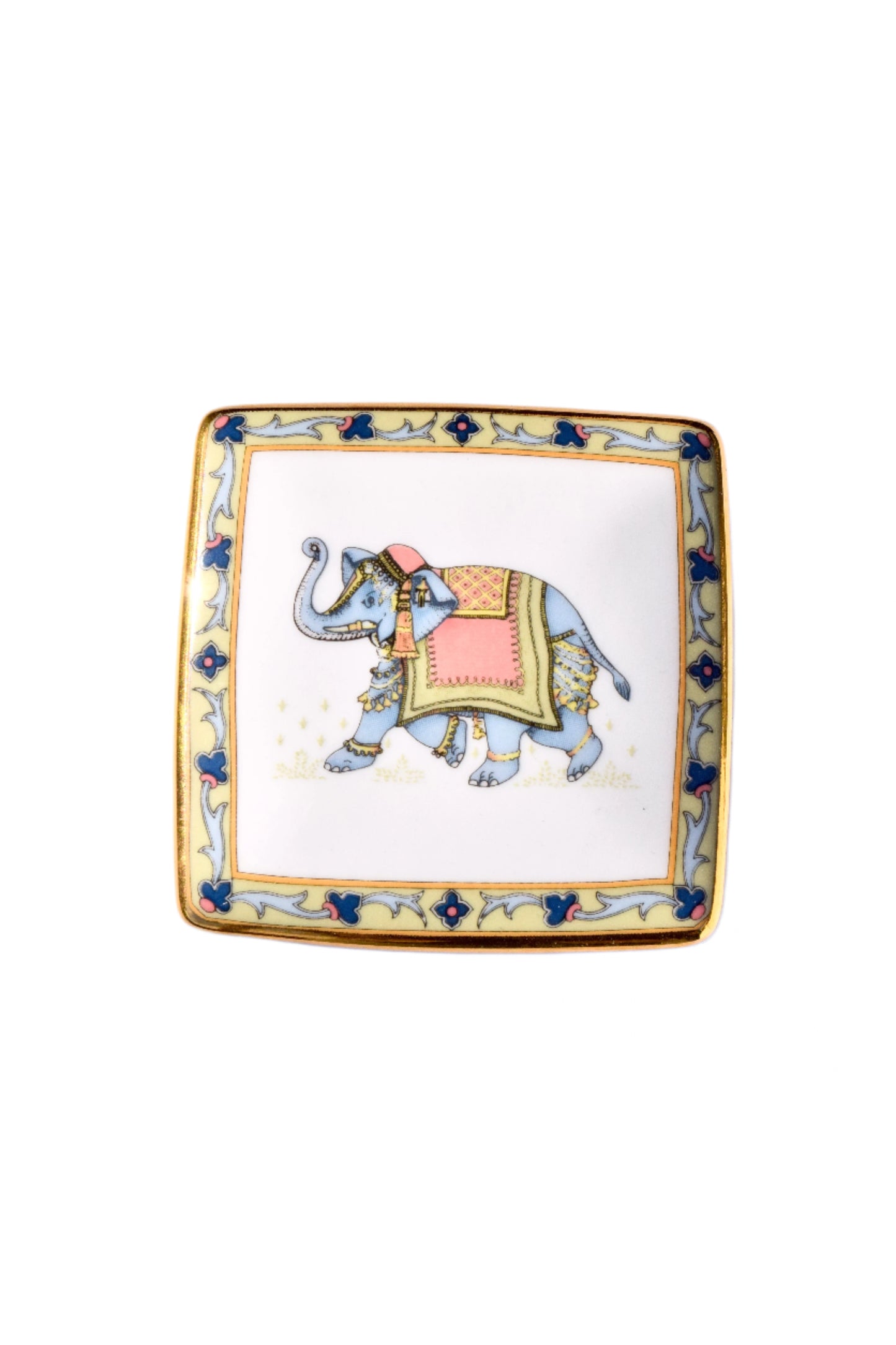 Wedgwood Blue Elephant Porcelain Trinket Box