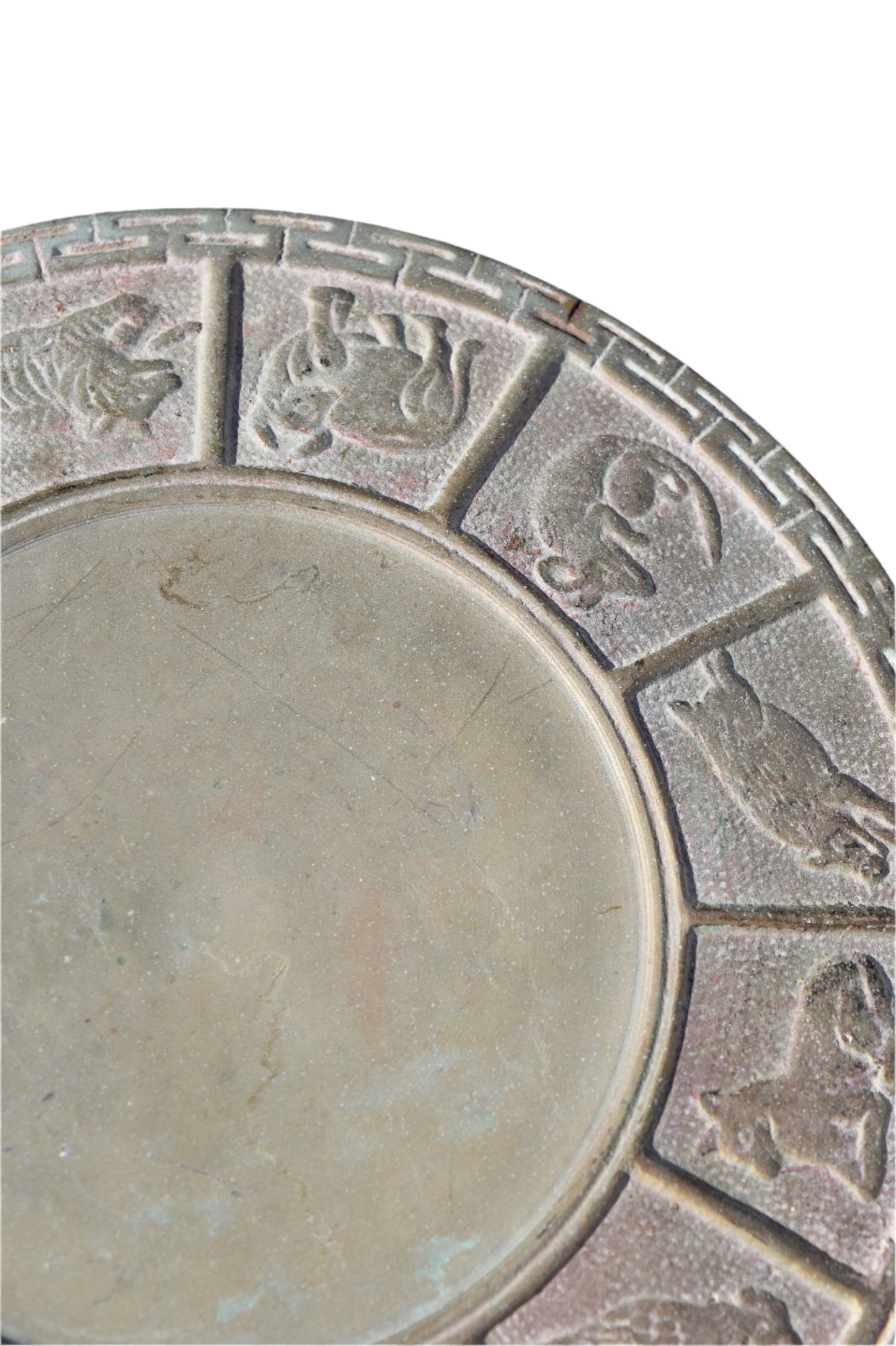 Asian Brass Zodiac Silent Butler