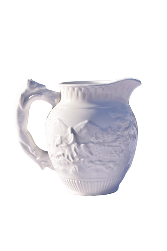 Wedgwood Creamware Relief Decorated Creamer