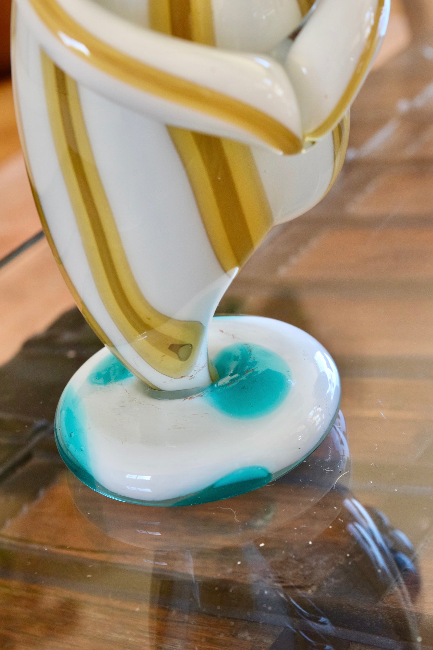 Italian Murano Clown Glass Decanter
