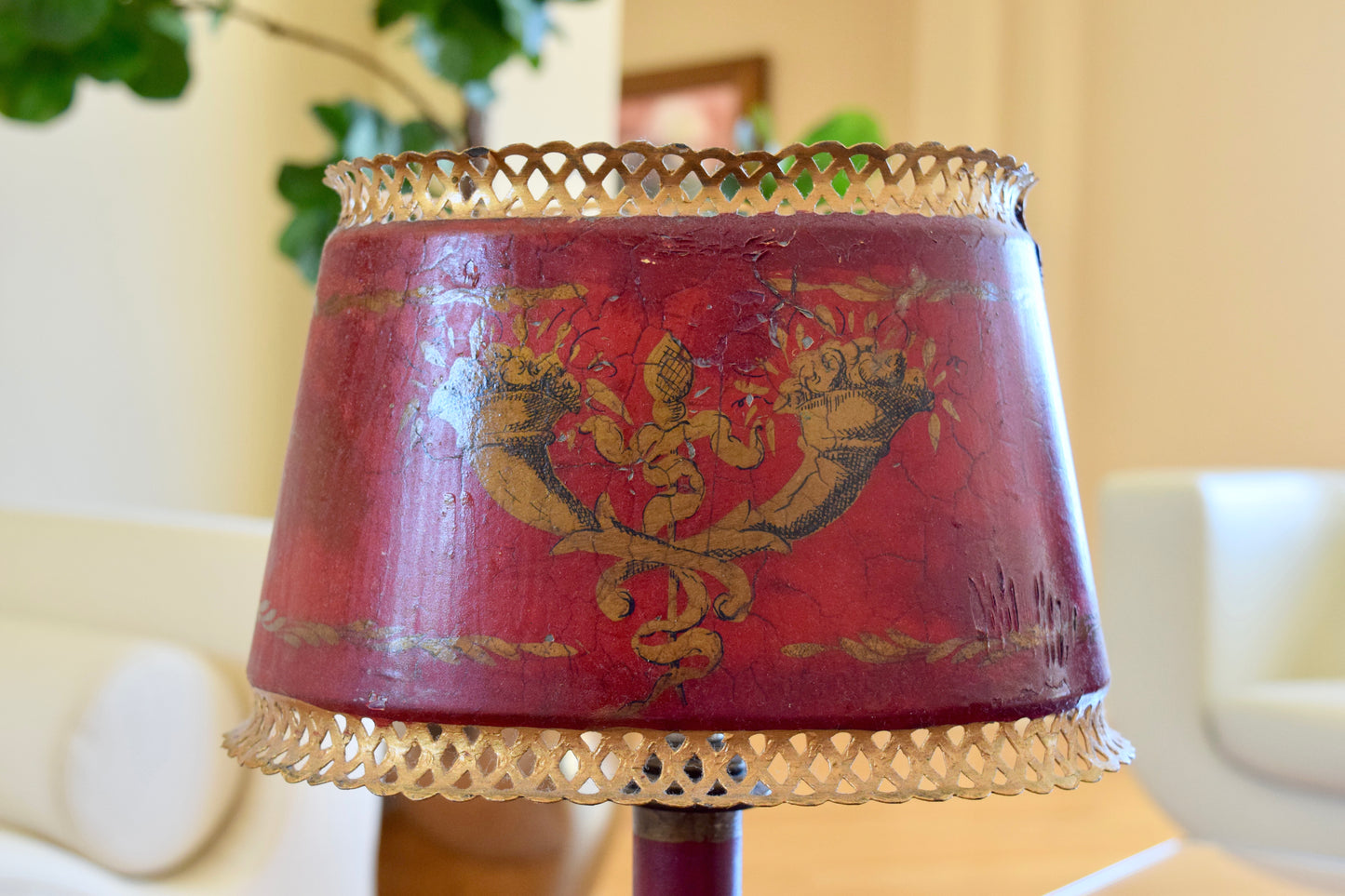 French Empire Bouillotte Table Lamp
