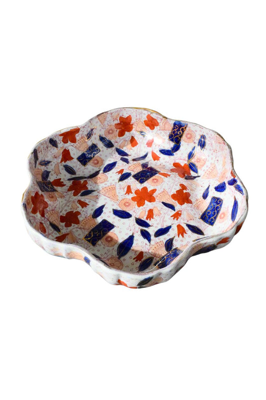 Staffordshire Imari Pattern Bowl