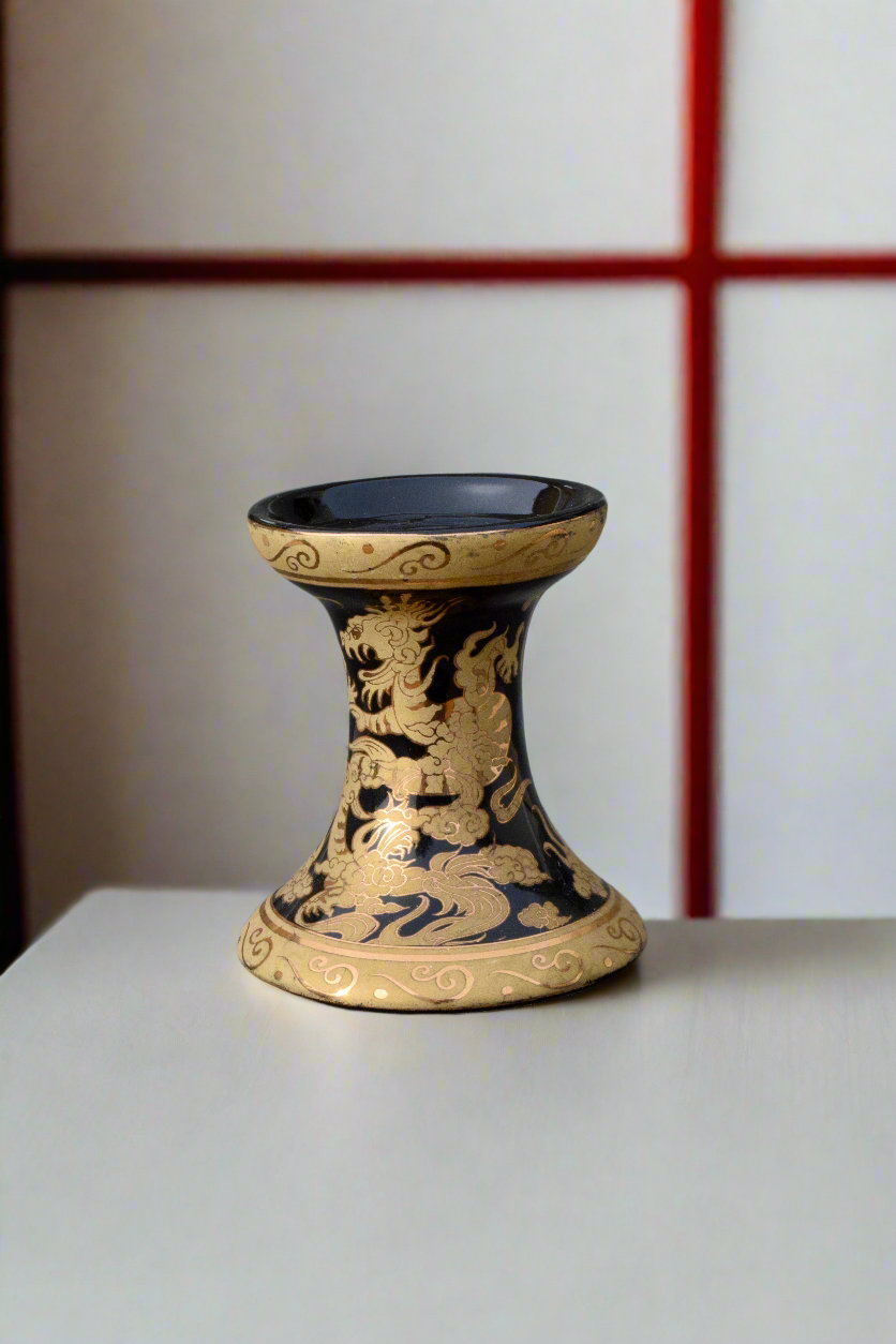Chinese Dragon Candle Holder by Yin Li