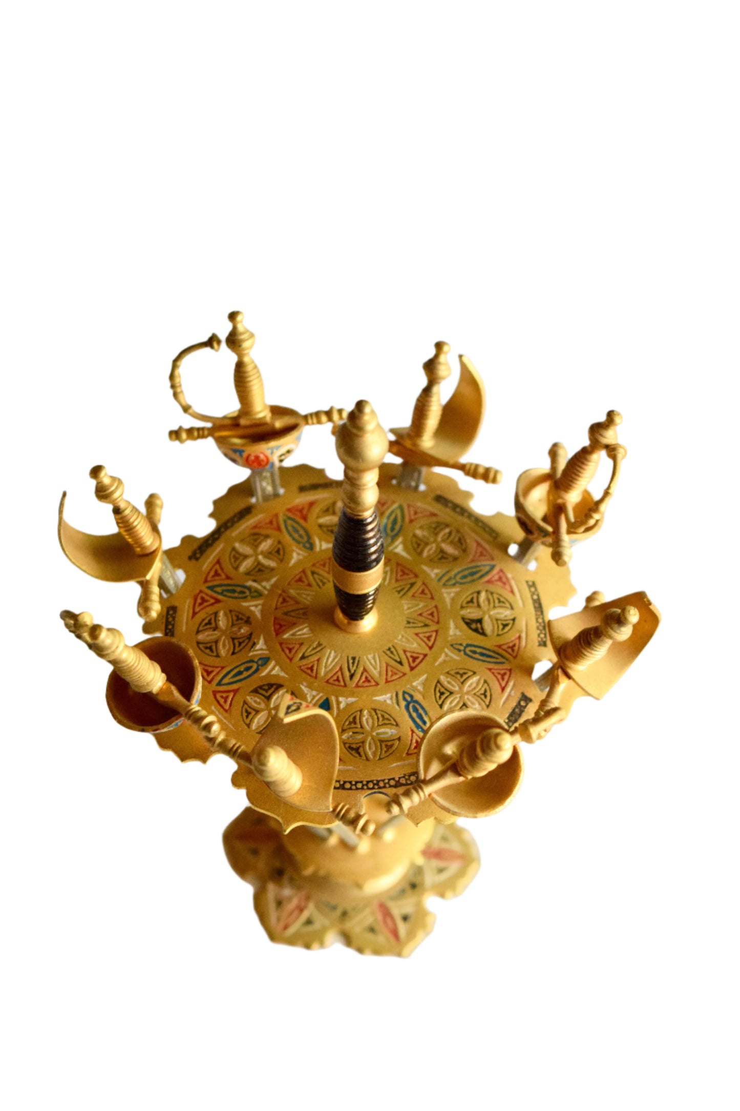 Toledo Damascene Cocktail Sword Set