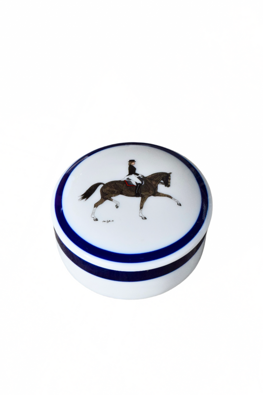 English Huntsman Equestrian Trinket Box