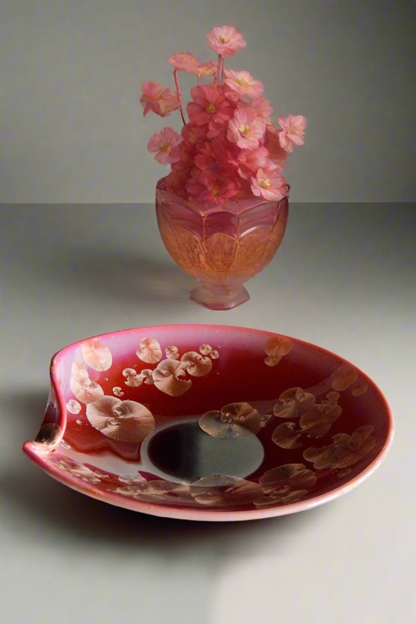 Wizard of Clay Crystalline Ceramic Plate