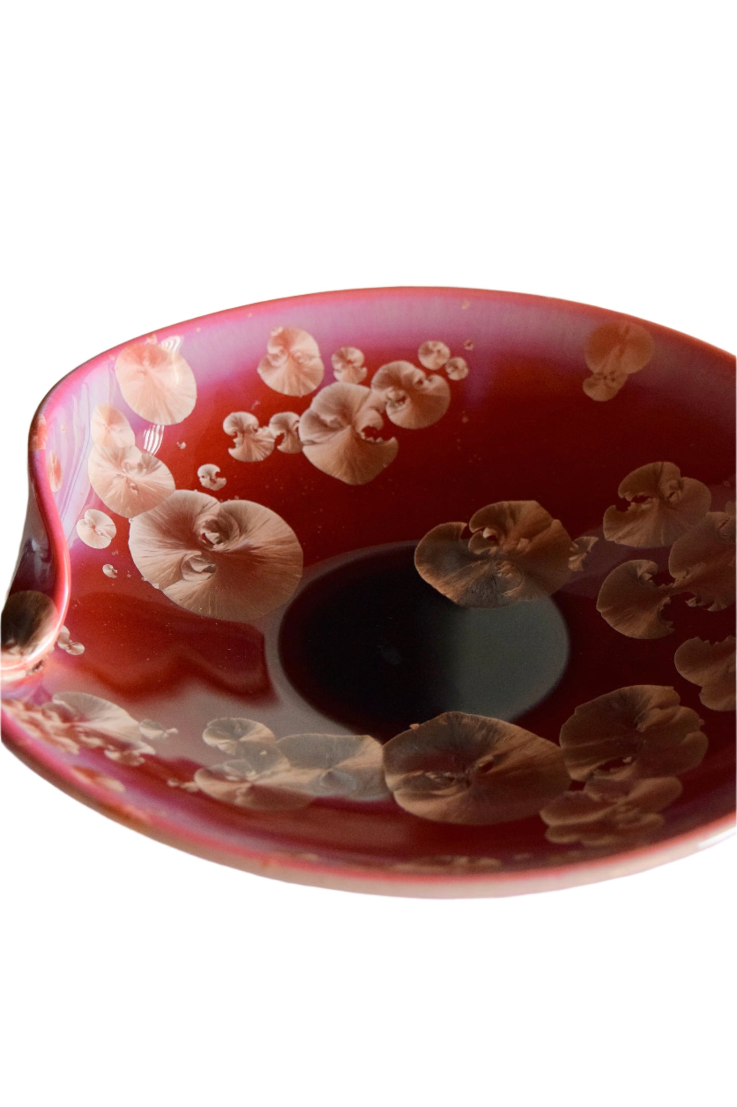 Wizard of Clay Crystalline Ceramic Plate