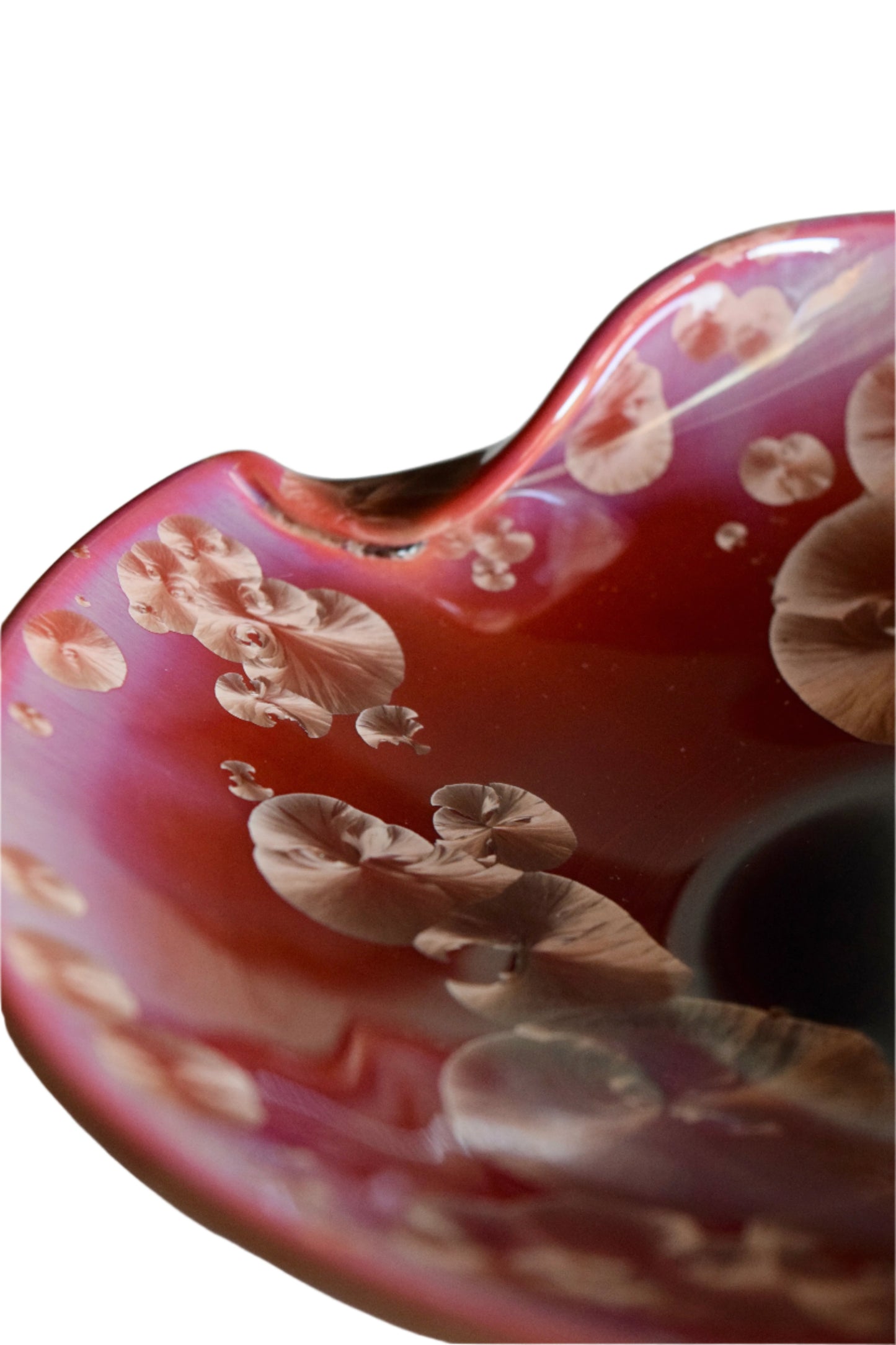 Wizard of Clay Crystalline Ceramic Plate