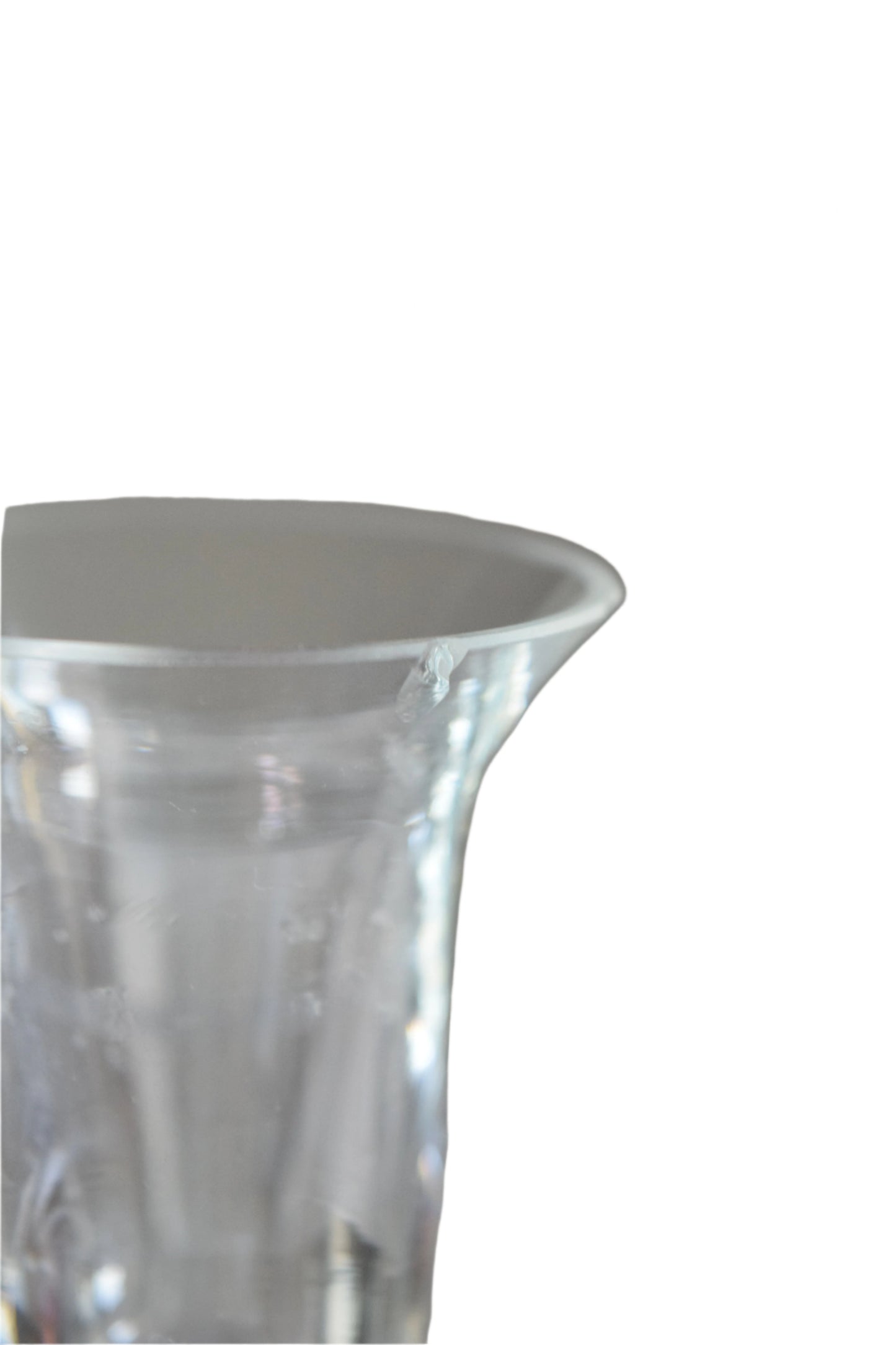 Amethyst Glass Candlestick