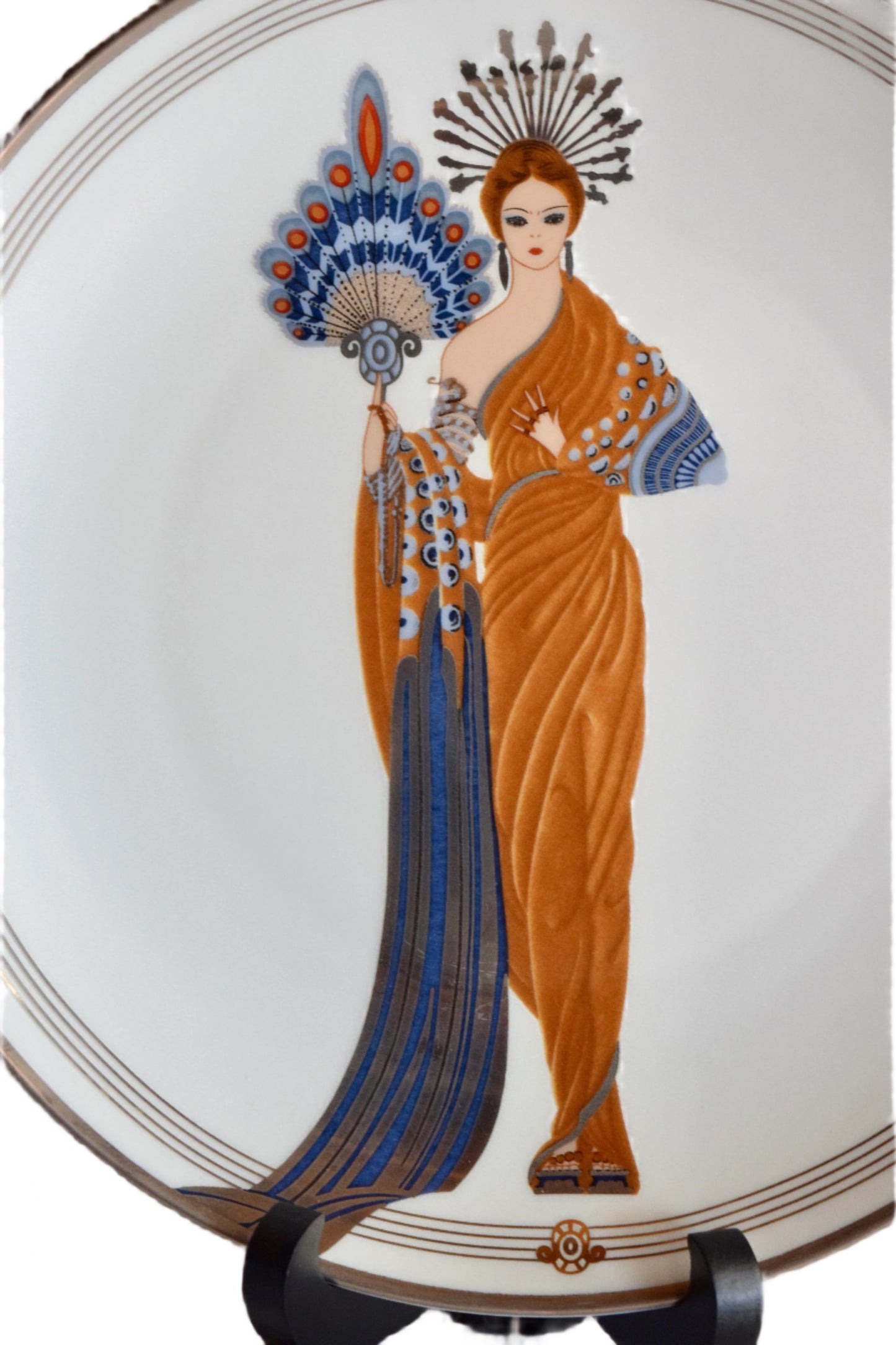 Erté "Athena" Limited Edition Plate